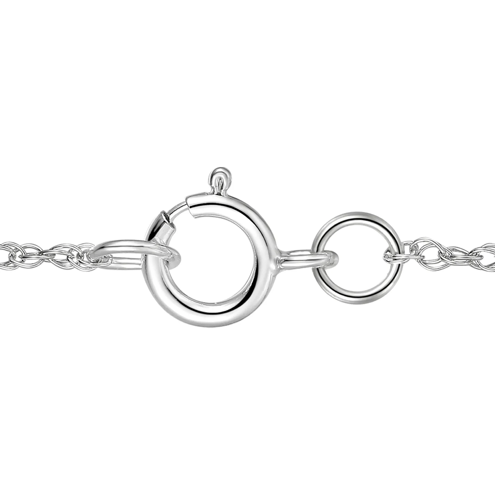 Heart-Shaped Lab Created Pink Sapphire Earring Pendant Necklace & Ring Set .925 Sterling Silver White Size 18" 1mm - Image 3