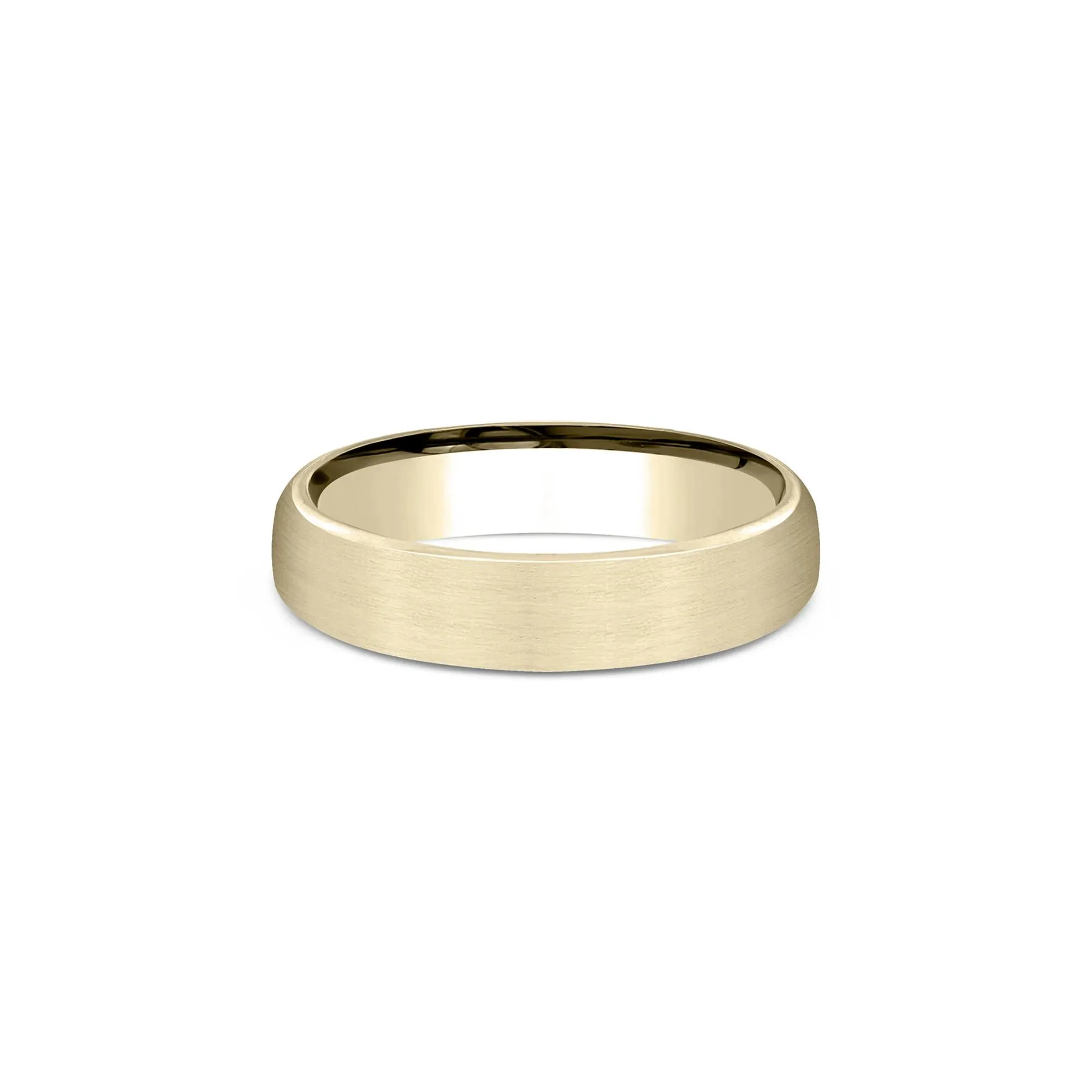 Wedding Band Ring 14K Yellow Gold Size 9.5 4.5mm