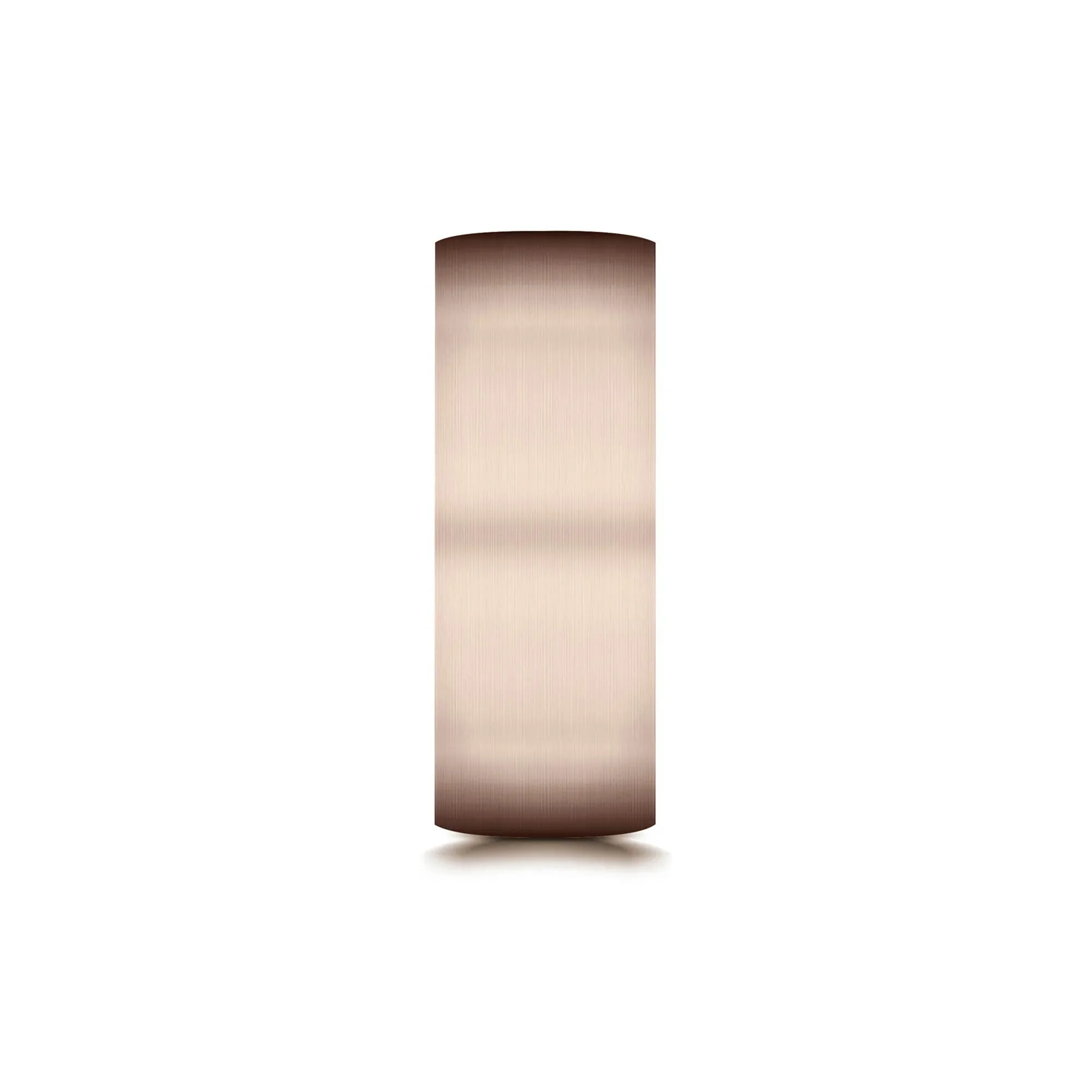 Wedding Band Ring 14K Rose Gold Size 11 7.5mm - Image 3