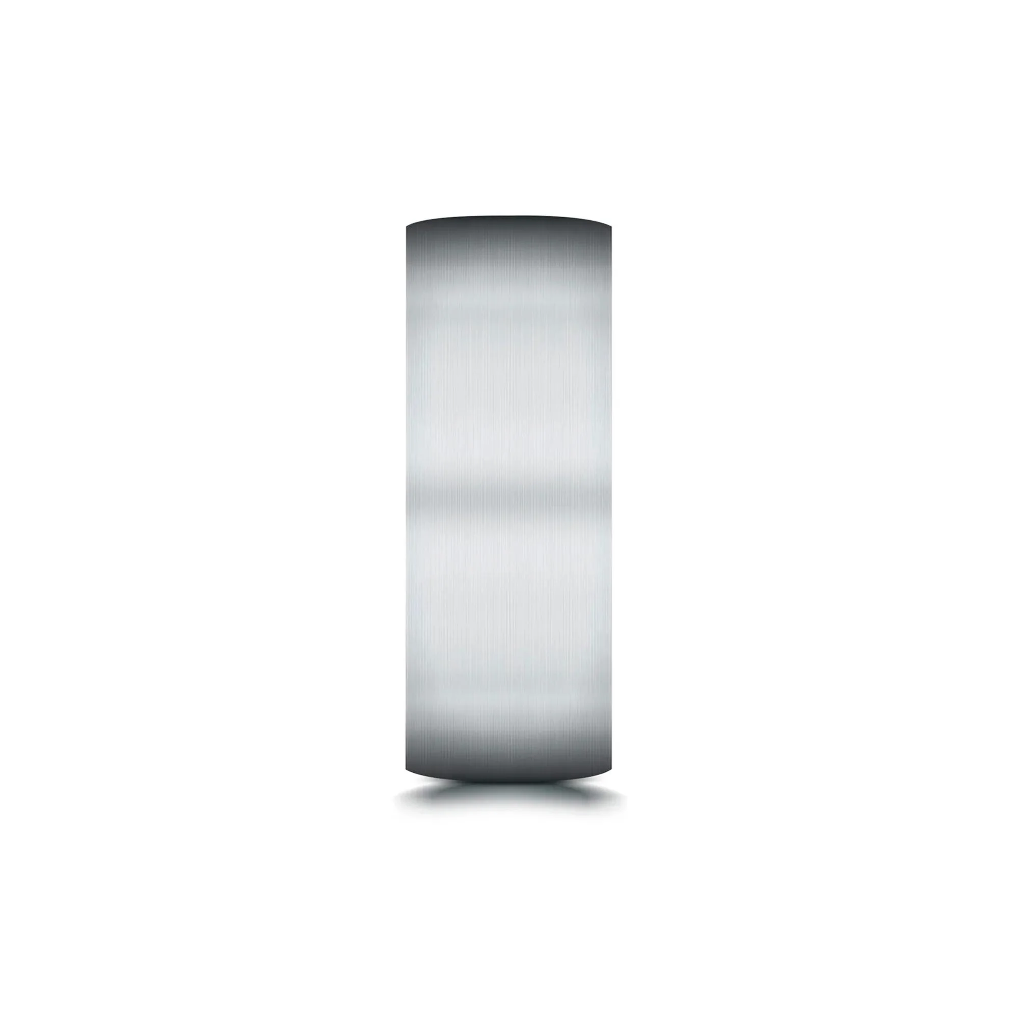 Wedding Band Ring Platinum 7.5 MM White Size 9 7.5mm - Image 3