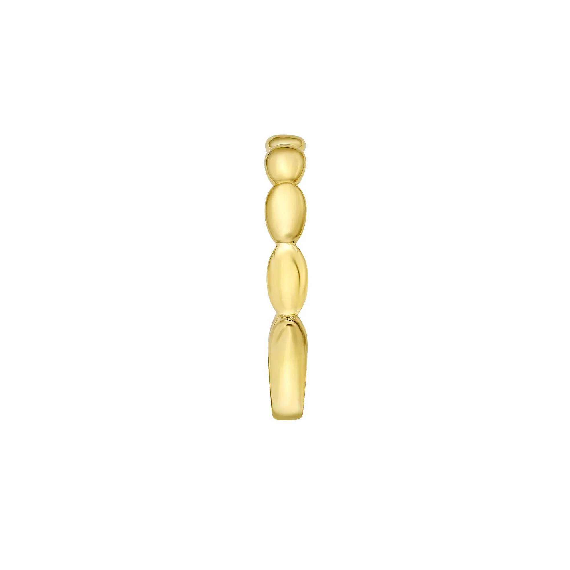 Twist Band Ring 14K Yellow Gold Size 9 - Image 3