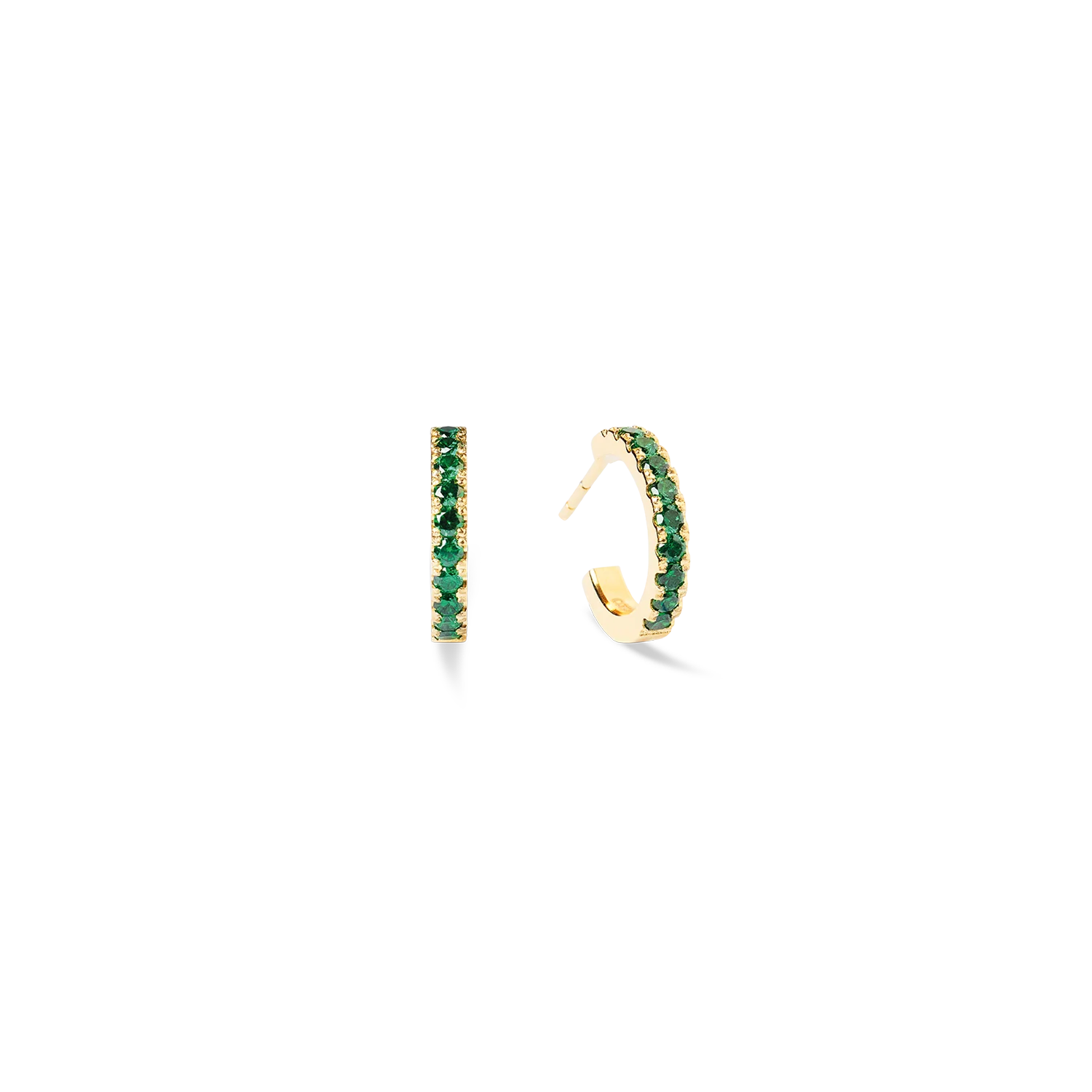 Eternal Love Hoop mini gold-green - Image 2