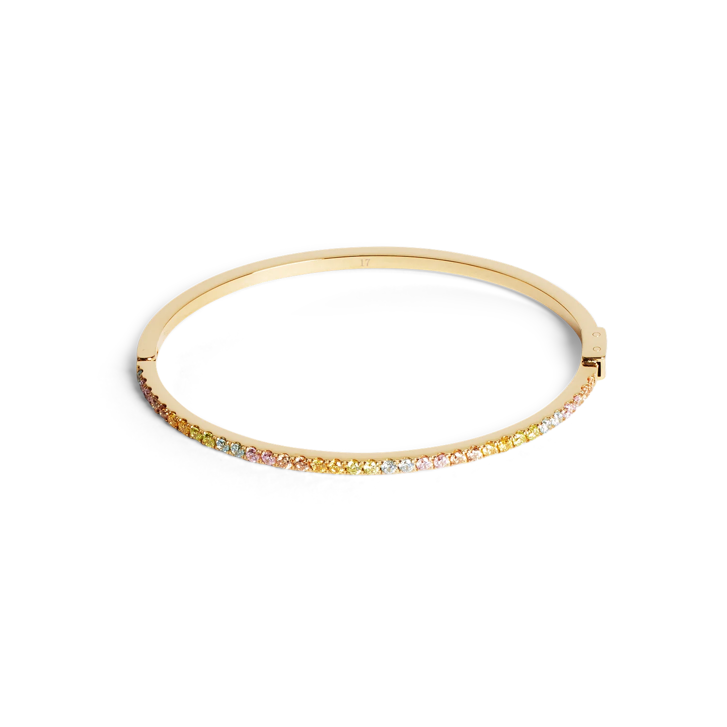 Eternal Love bangle gold-multicolour pastel