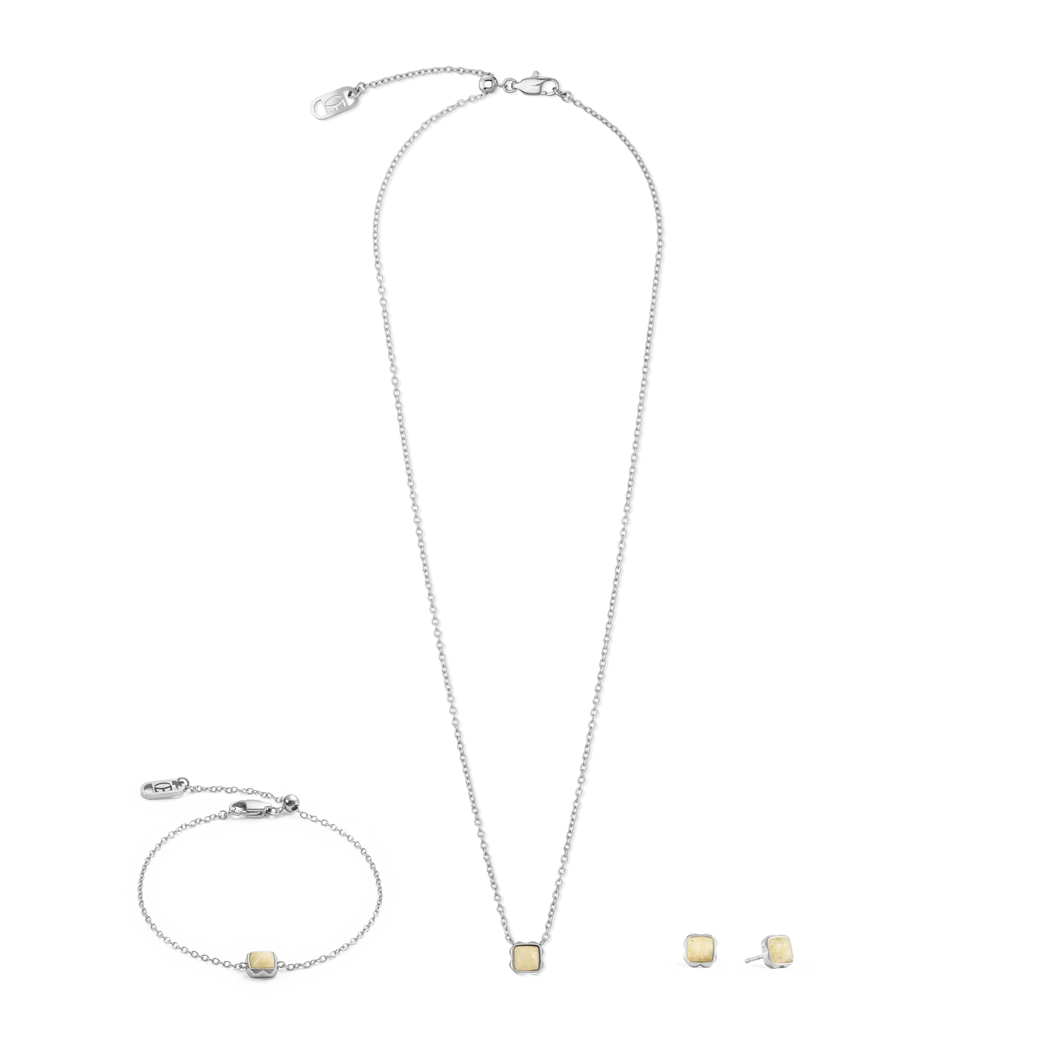 Birthstone November Bracelet Citrine Silver - Image 3