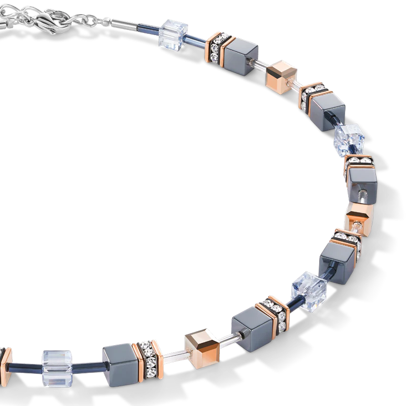 GeoCUBE® Necklace ice blue - Image 2