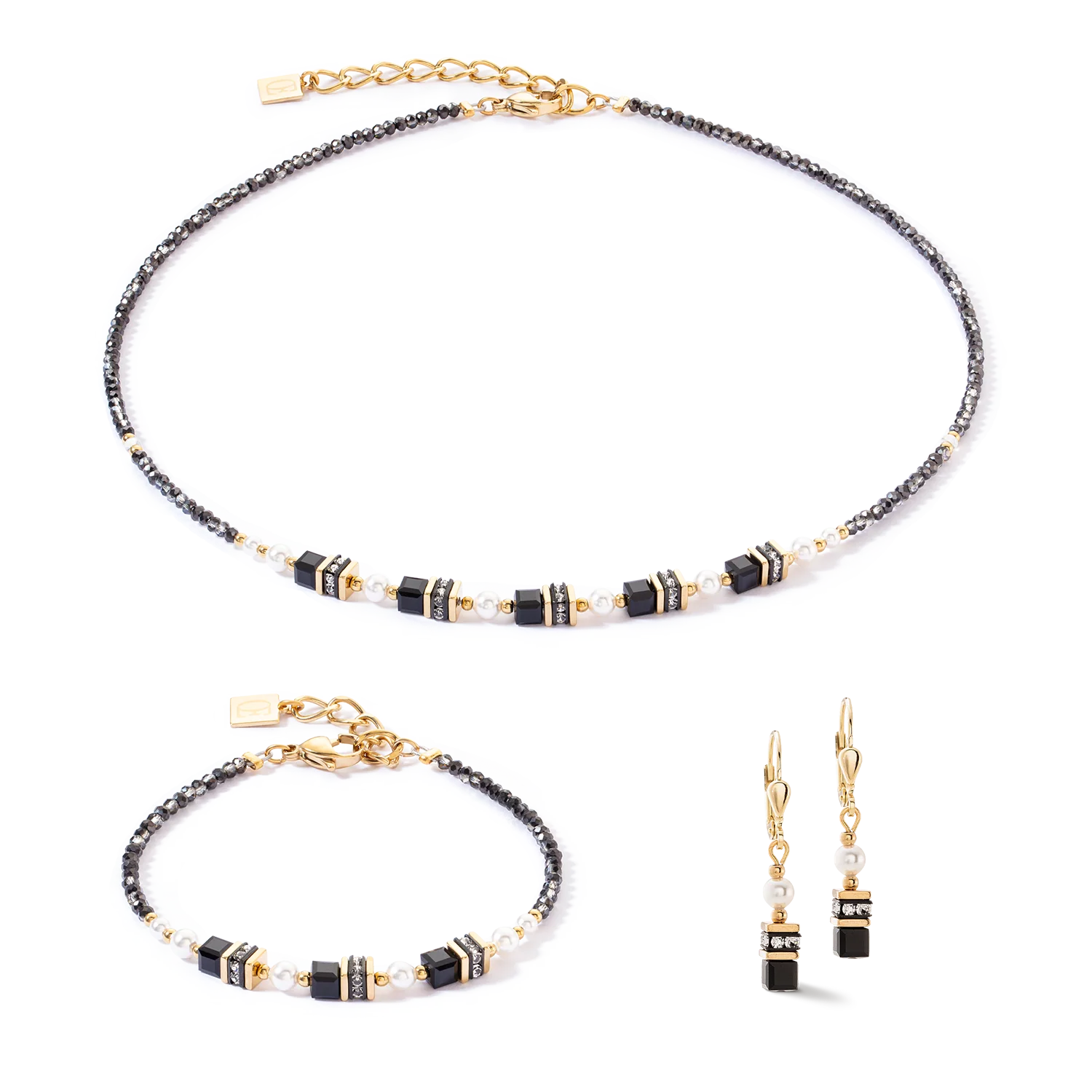 Sparkling Princess bracelet gold-black - Image 3