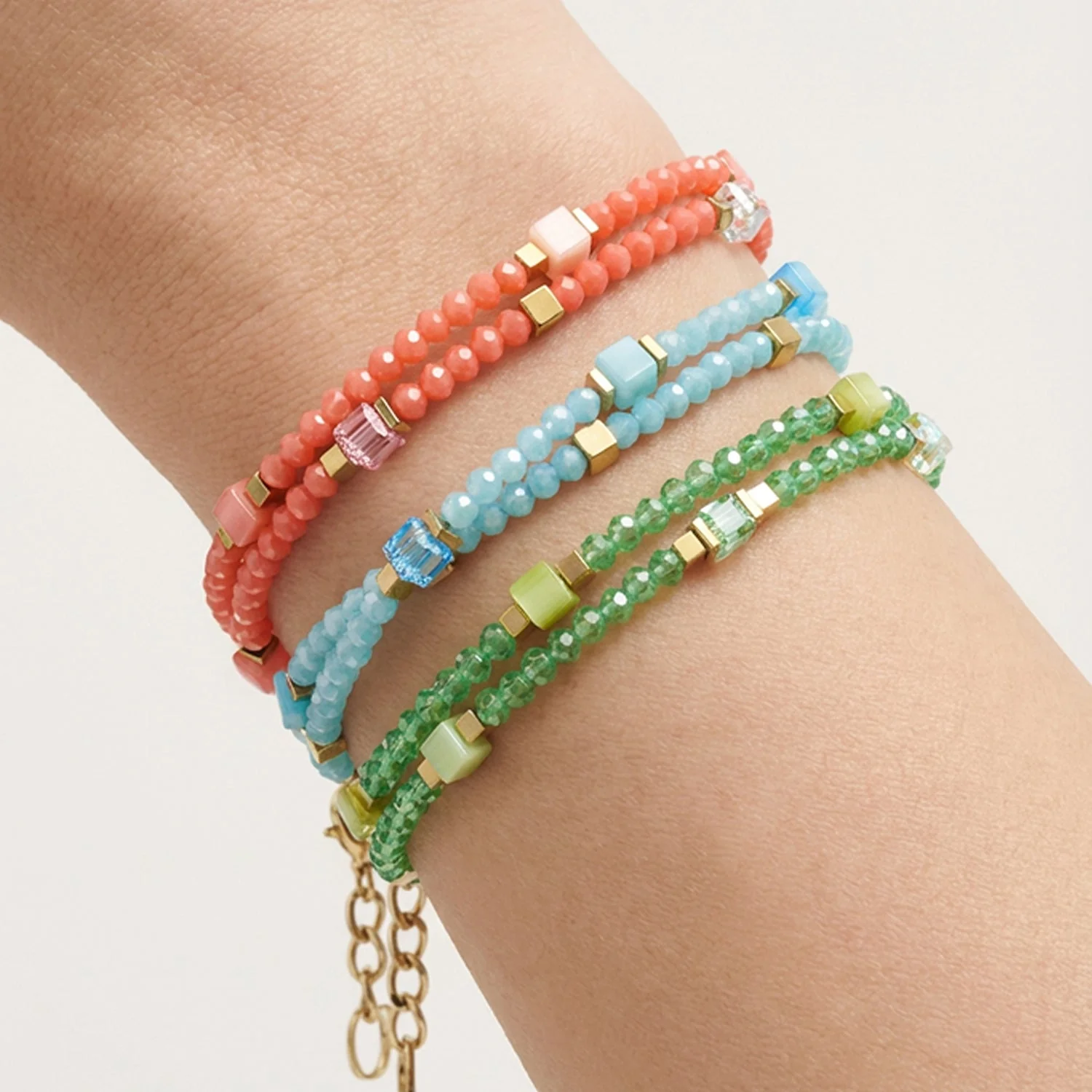 Joyful Colours Flex Bracelet gold-gold - Image 3