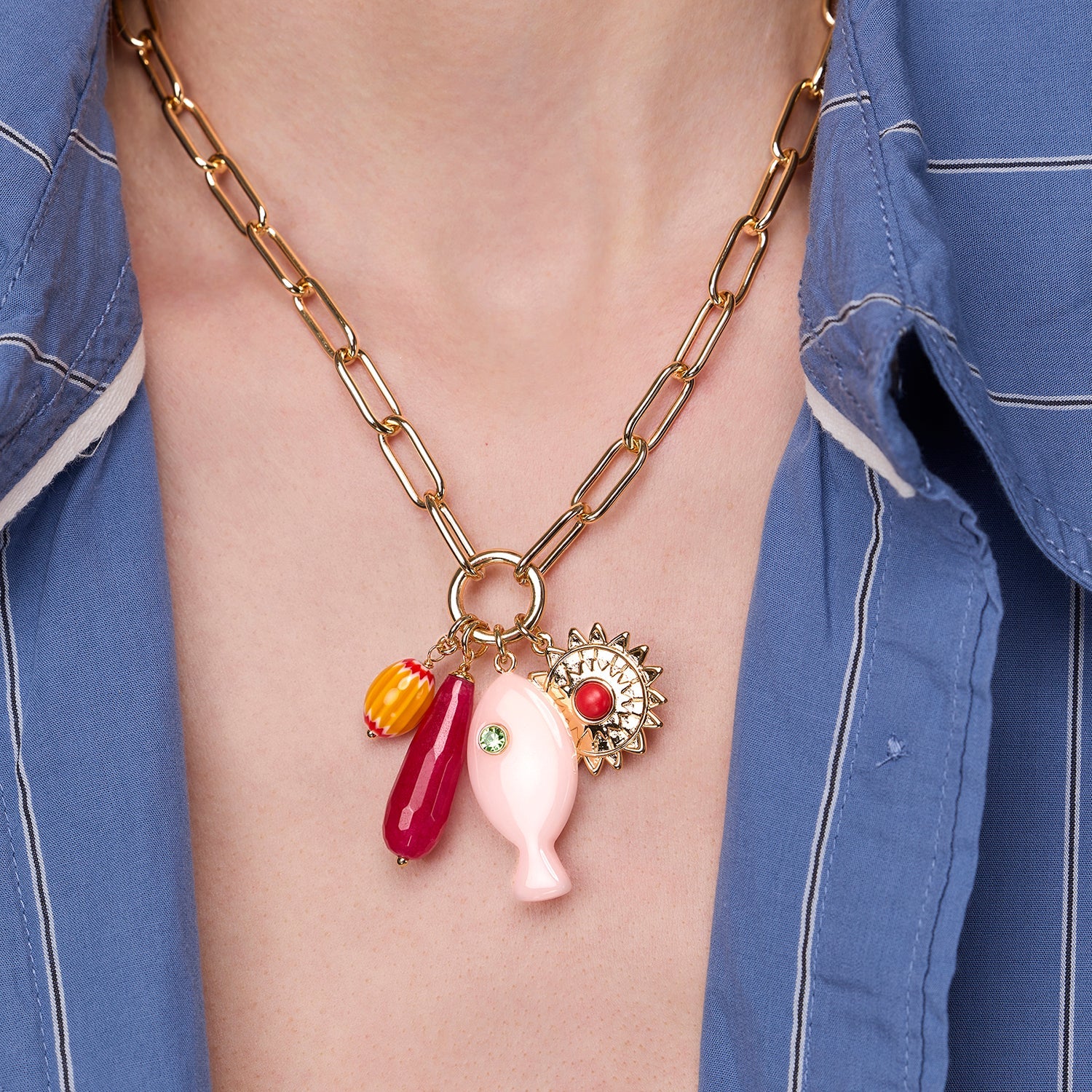 Liliana Charm Necklace - Image 5