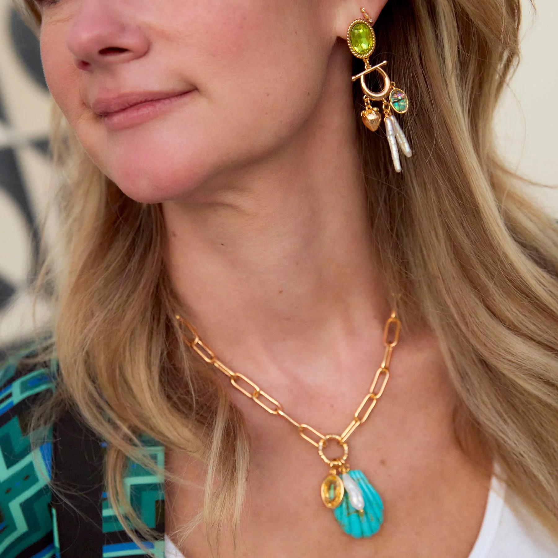 Natalia Charm Necklace - Image 3