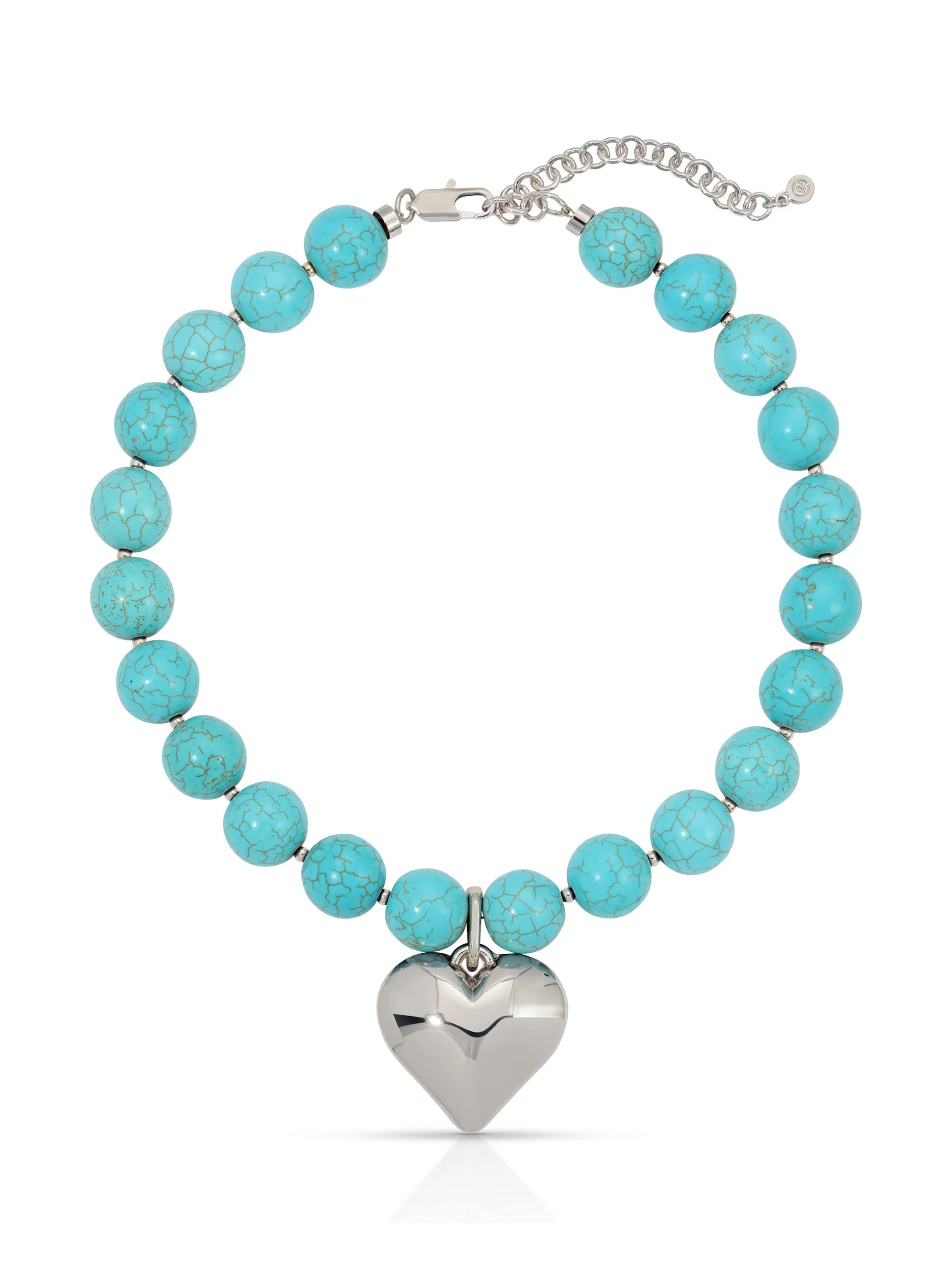 Luck and Love Turquoise Heart Necklace - Image 12