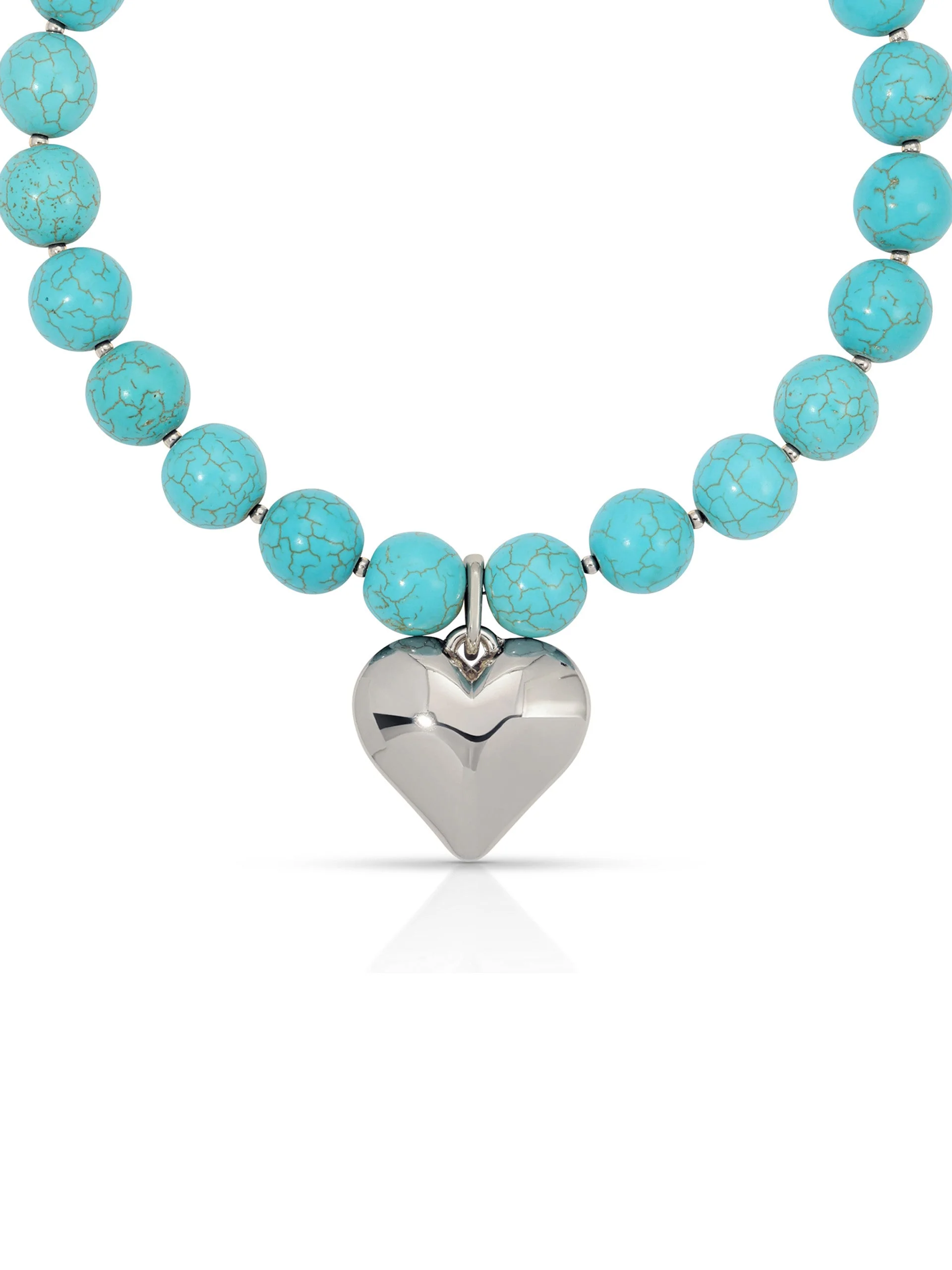 Luck and Love Turquoise Heart Necklace - Image 14