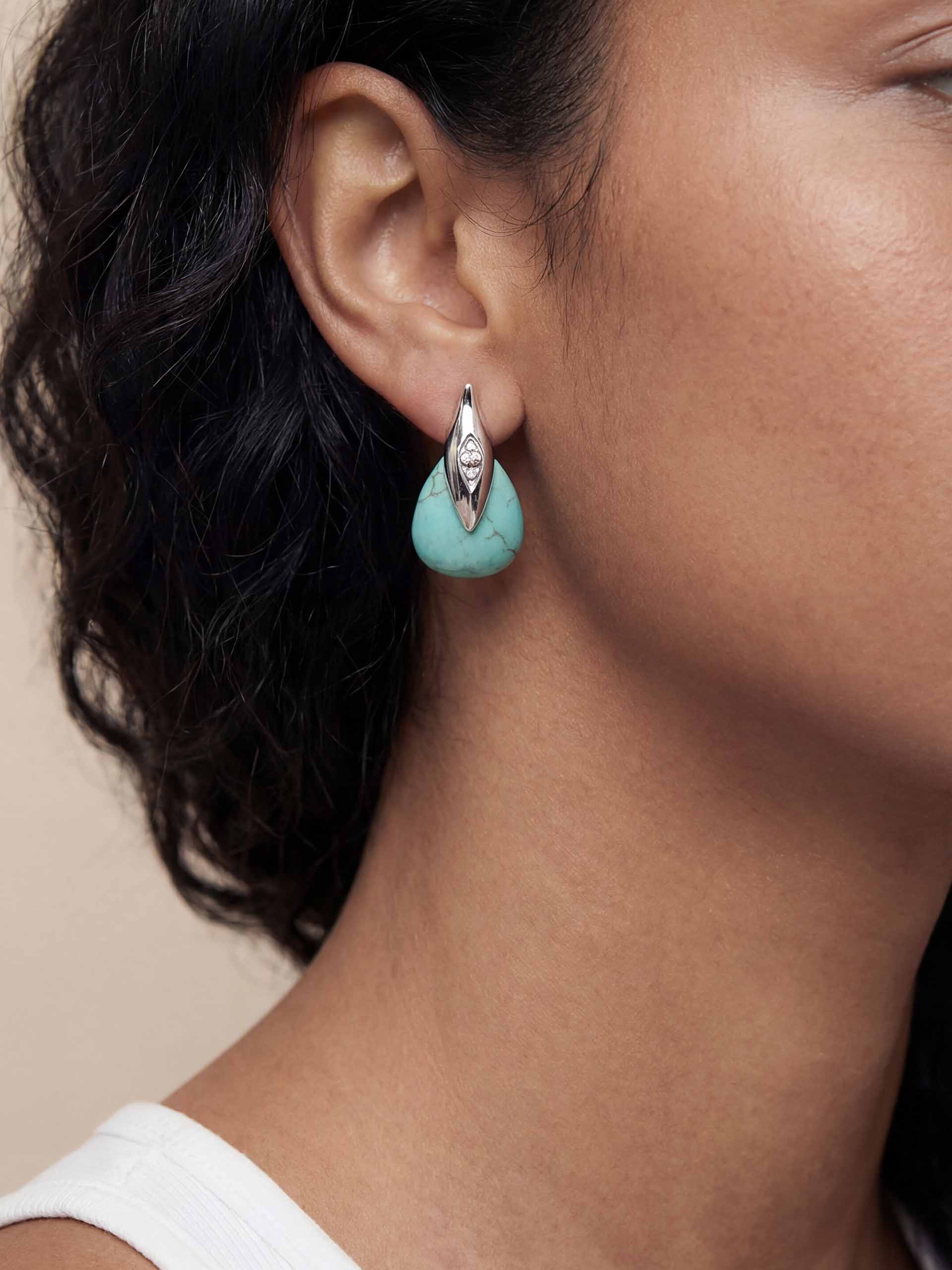 Turquoise Solstice Earrings - Image 7