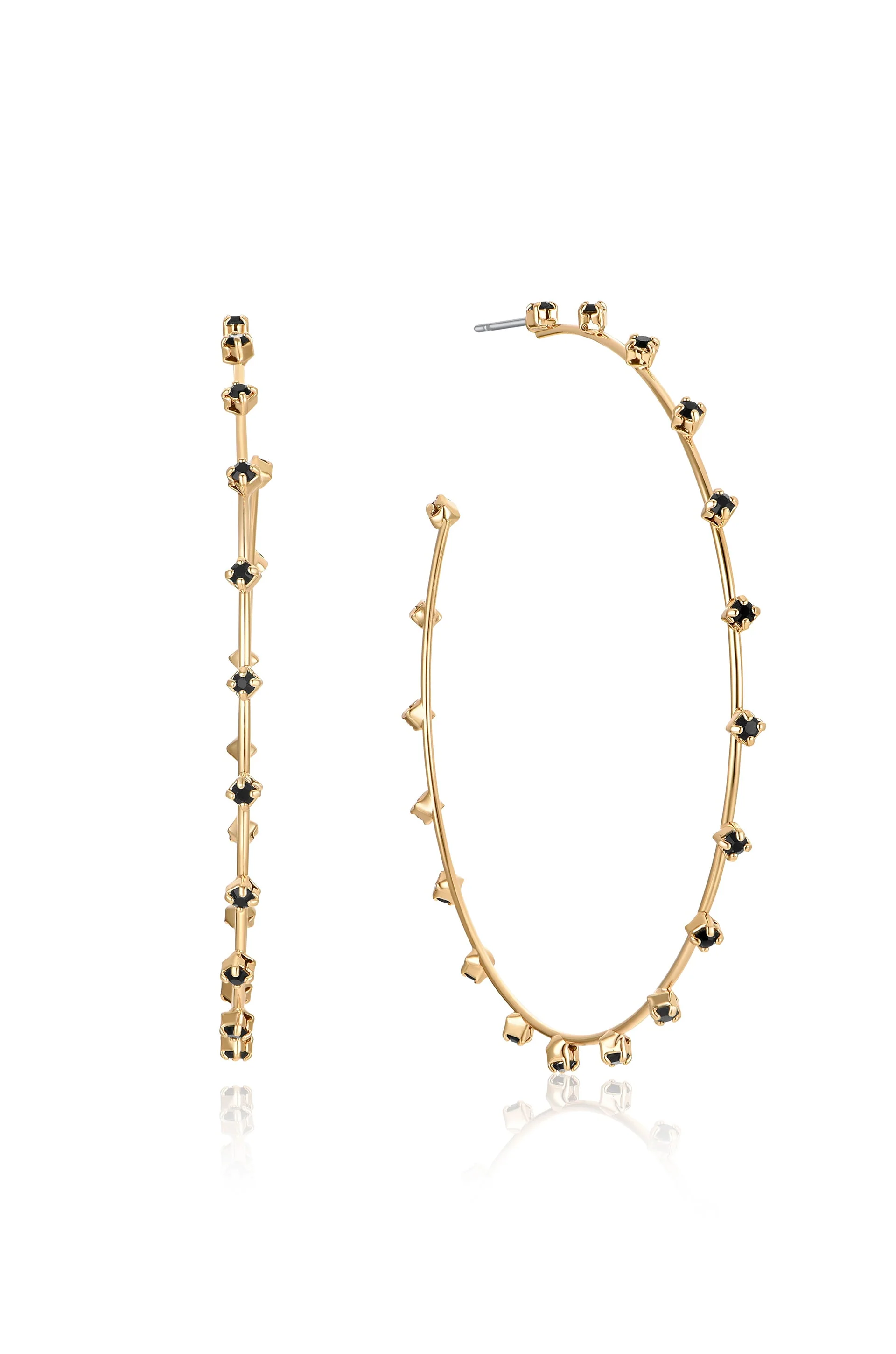 Simple Spark Crystal Hoops - Image 10