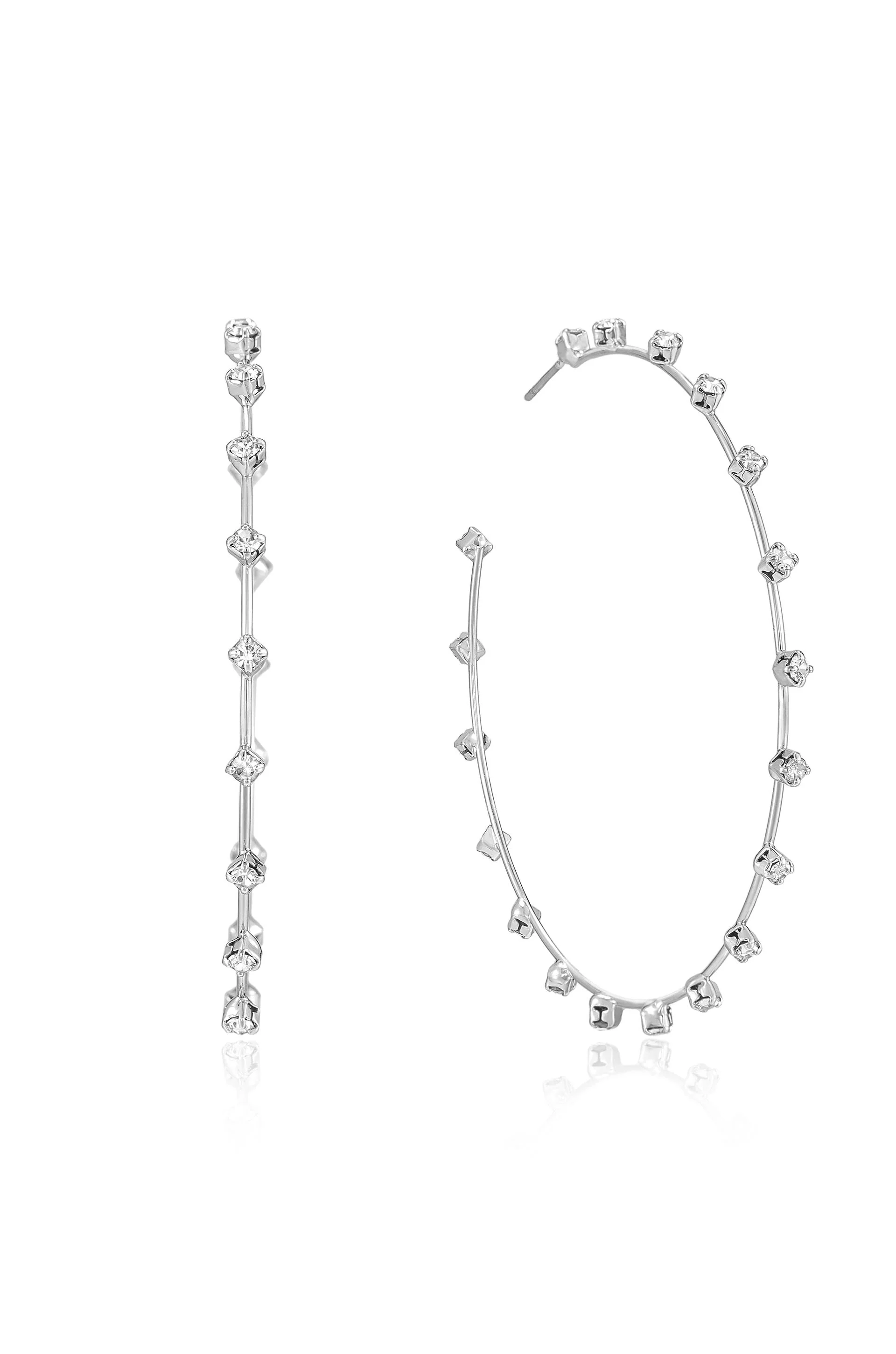 Simple Spark Crystal Hoops - Image 12