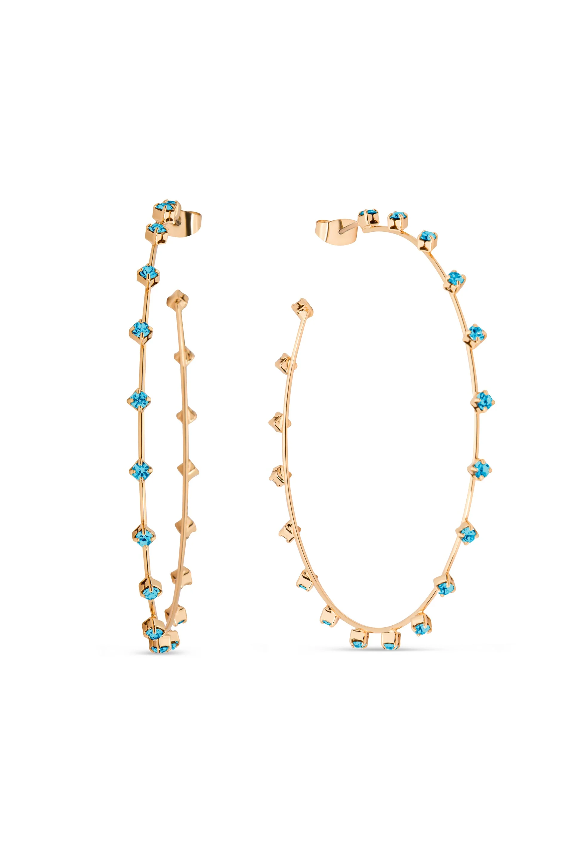 Simple Spark Crystal Hoops - Image 13