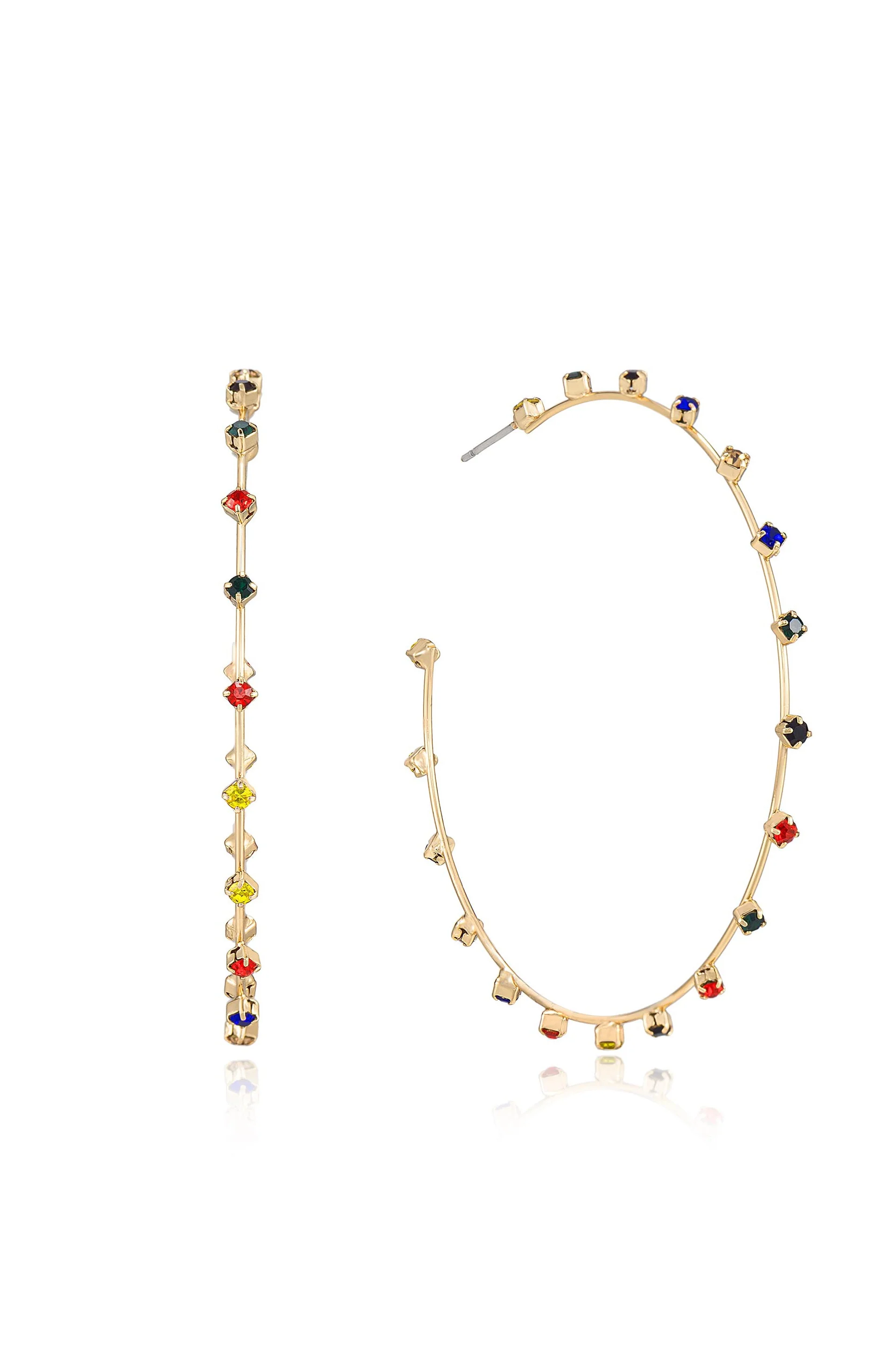 Simple Spark Crystal Hoops - Image 14