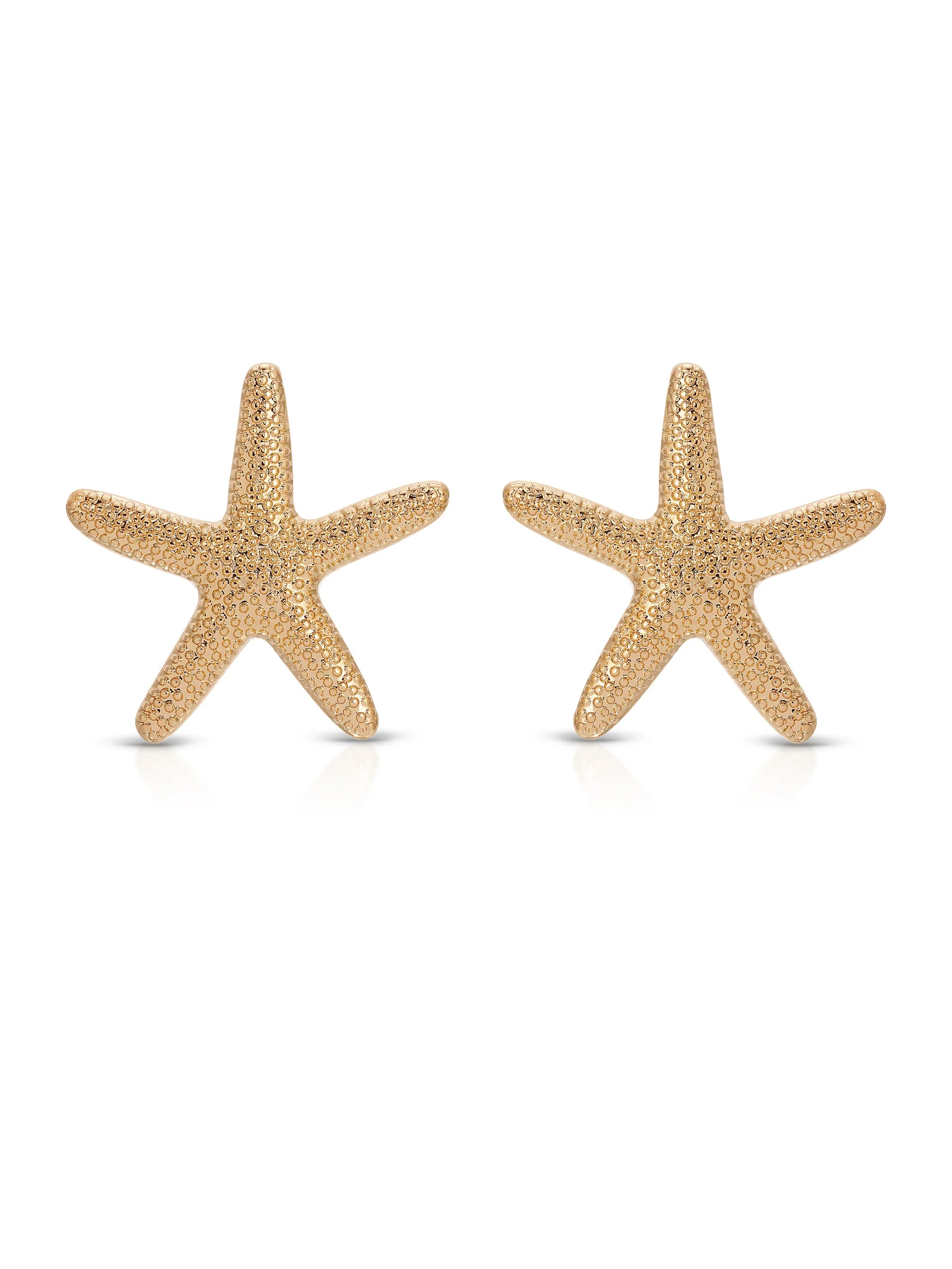 Statement Starfish Stud Earrings