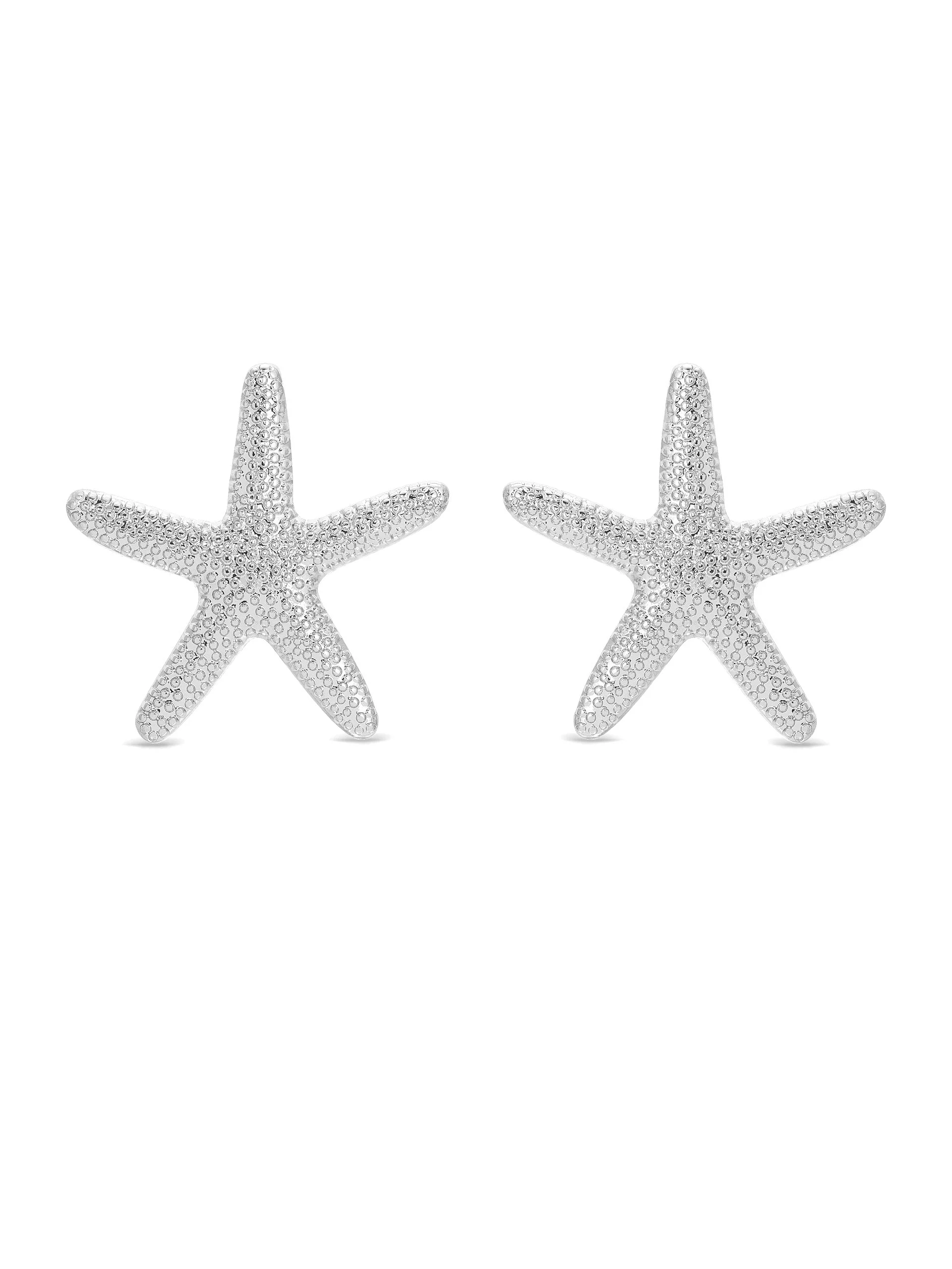 Statement Starfish Stud Earrings - Image 10