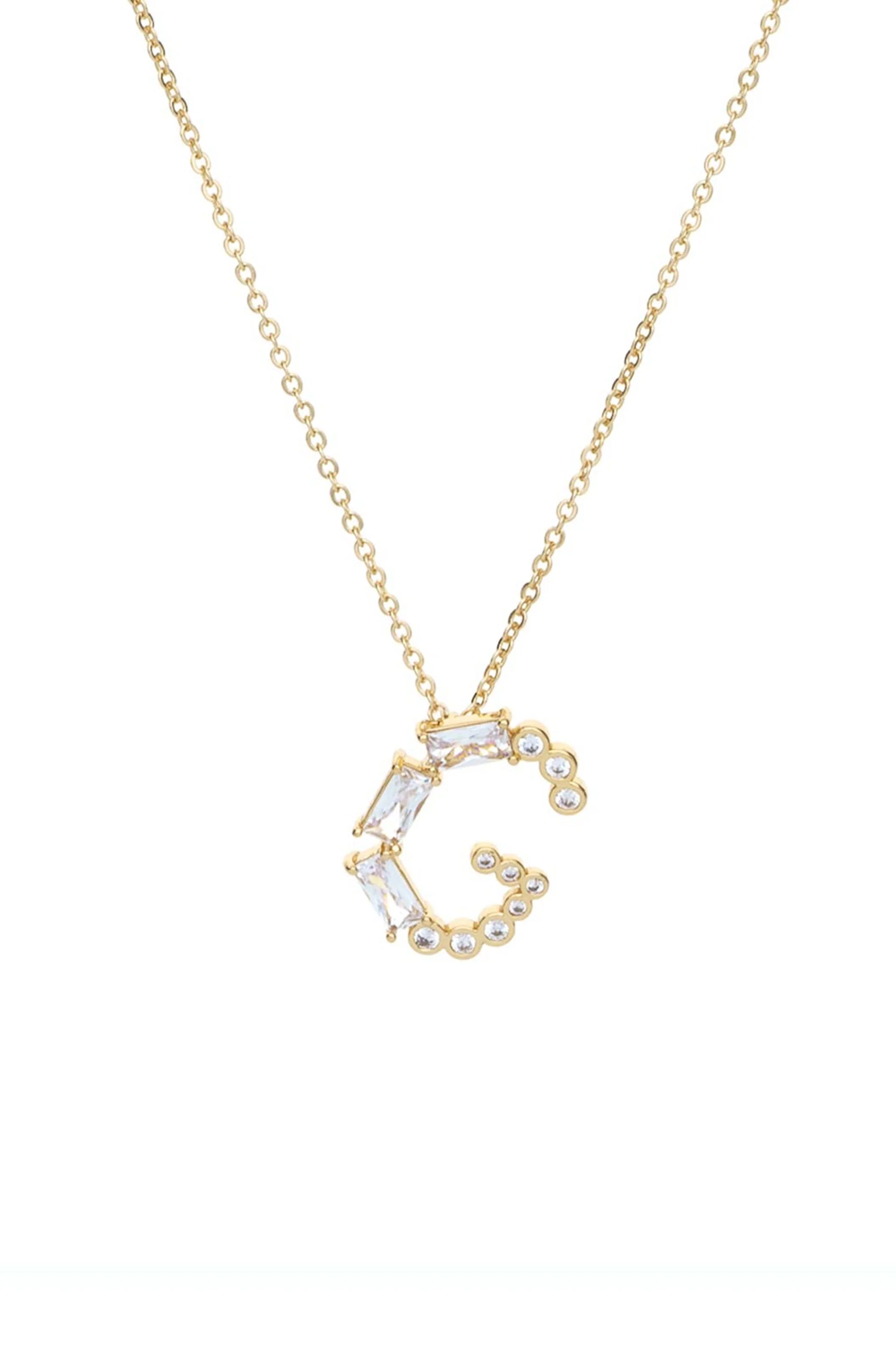 Mixed Crystal Initial Necklace - Image 10