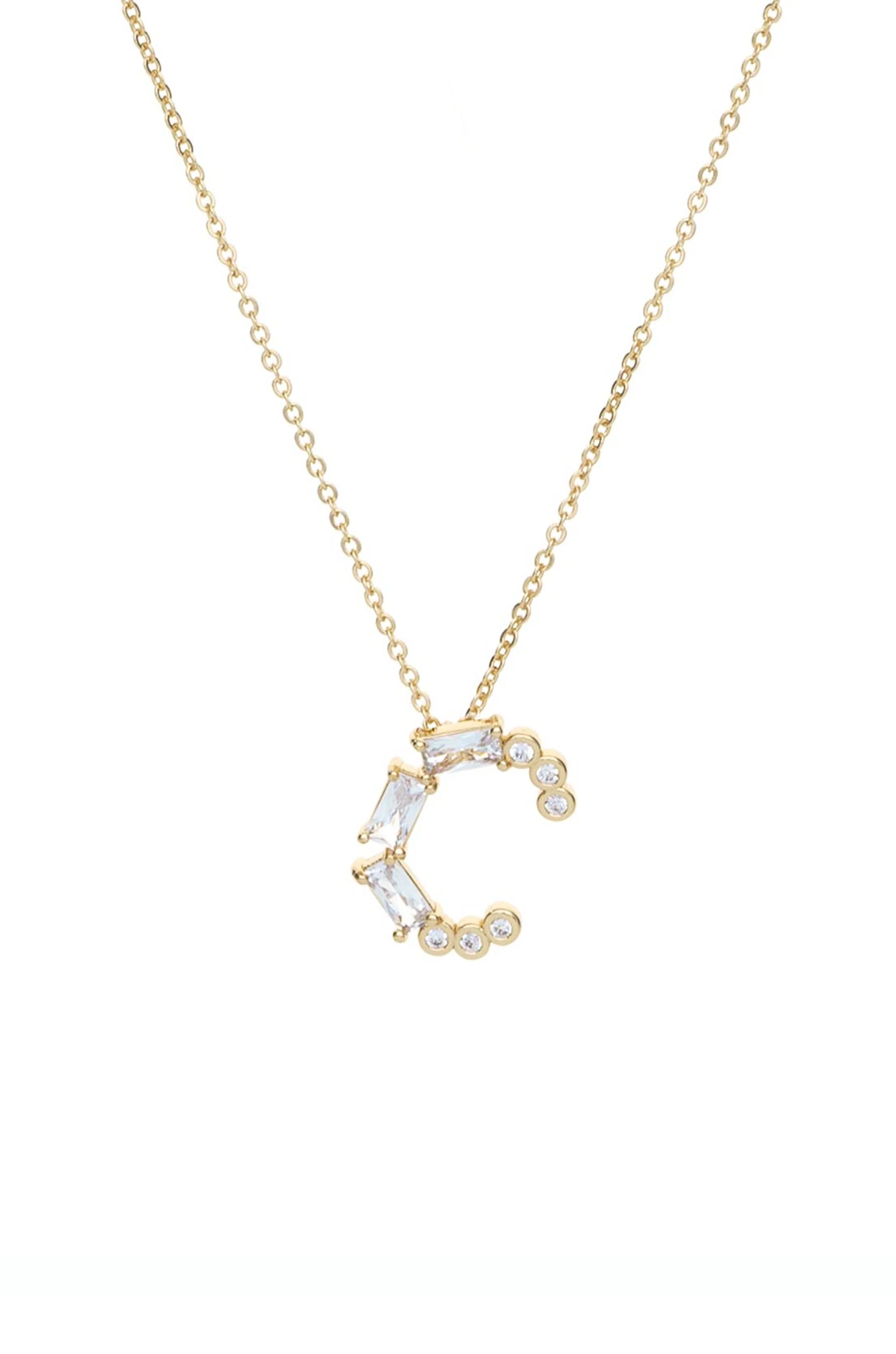 Mixed Crystal Initial Necklace - Image 6