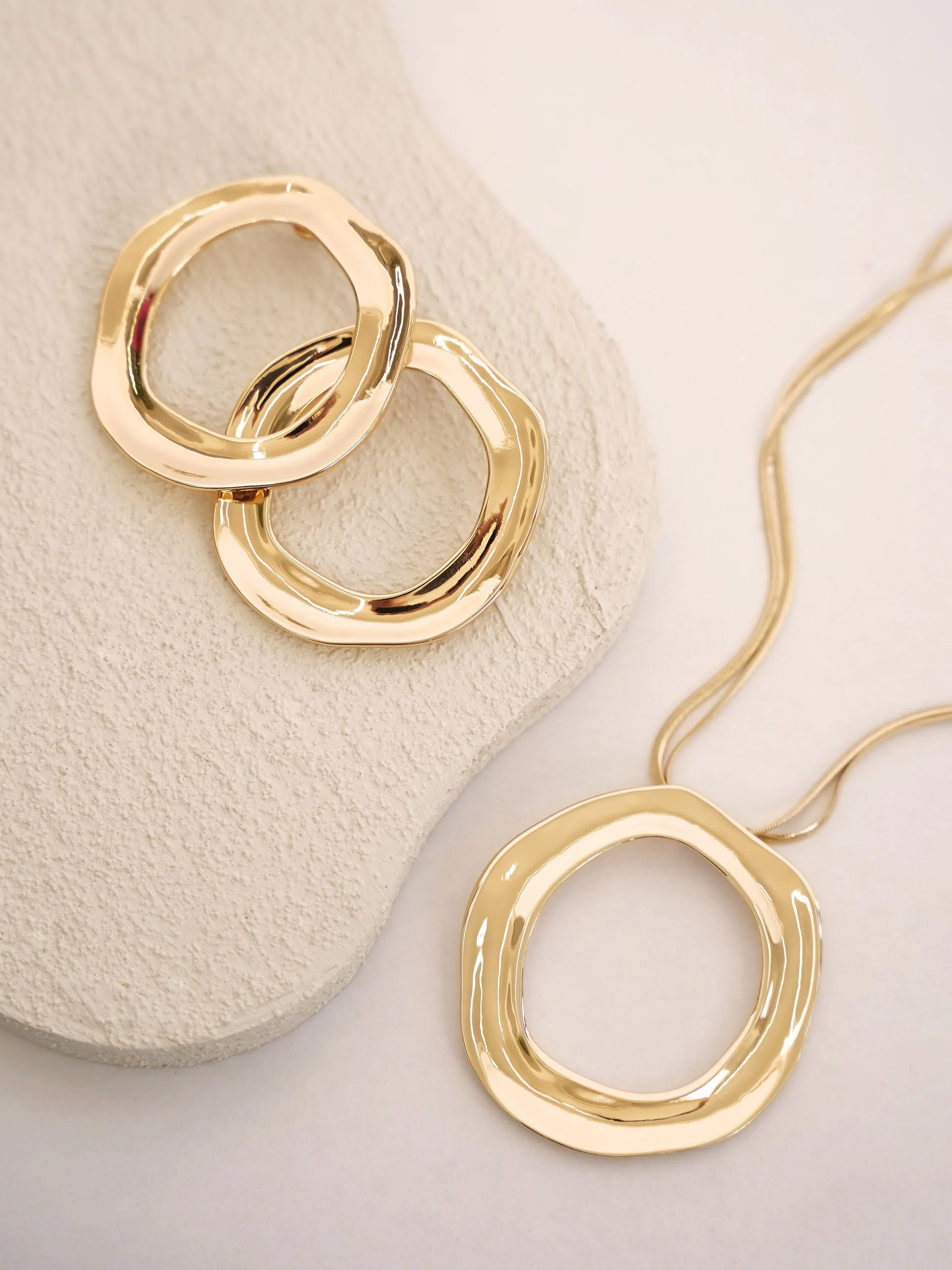 Open Circle Earrings - Image 6