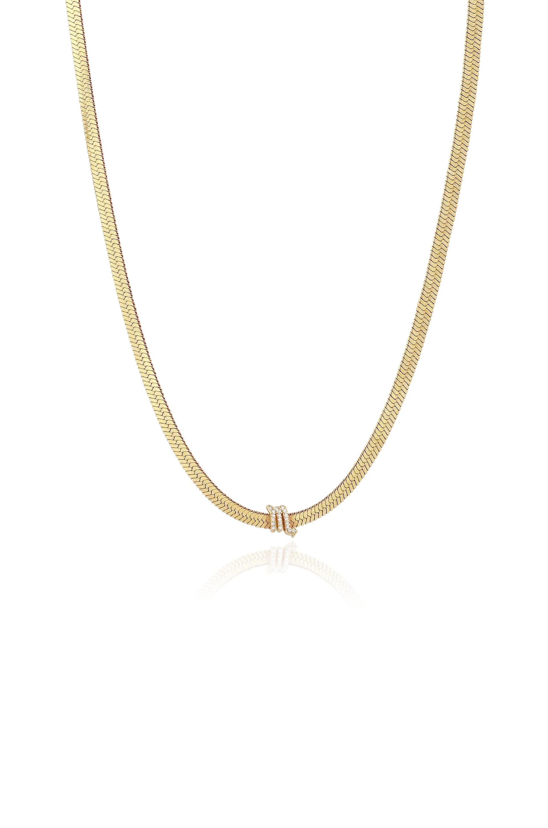 Zodiac Herringbone Necklace - Image 13