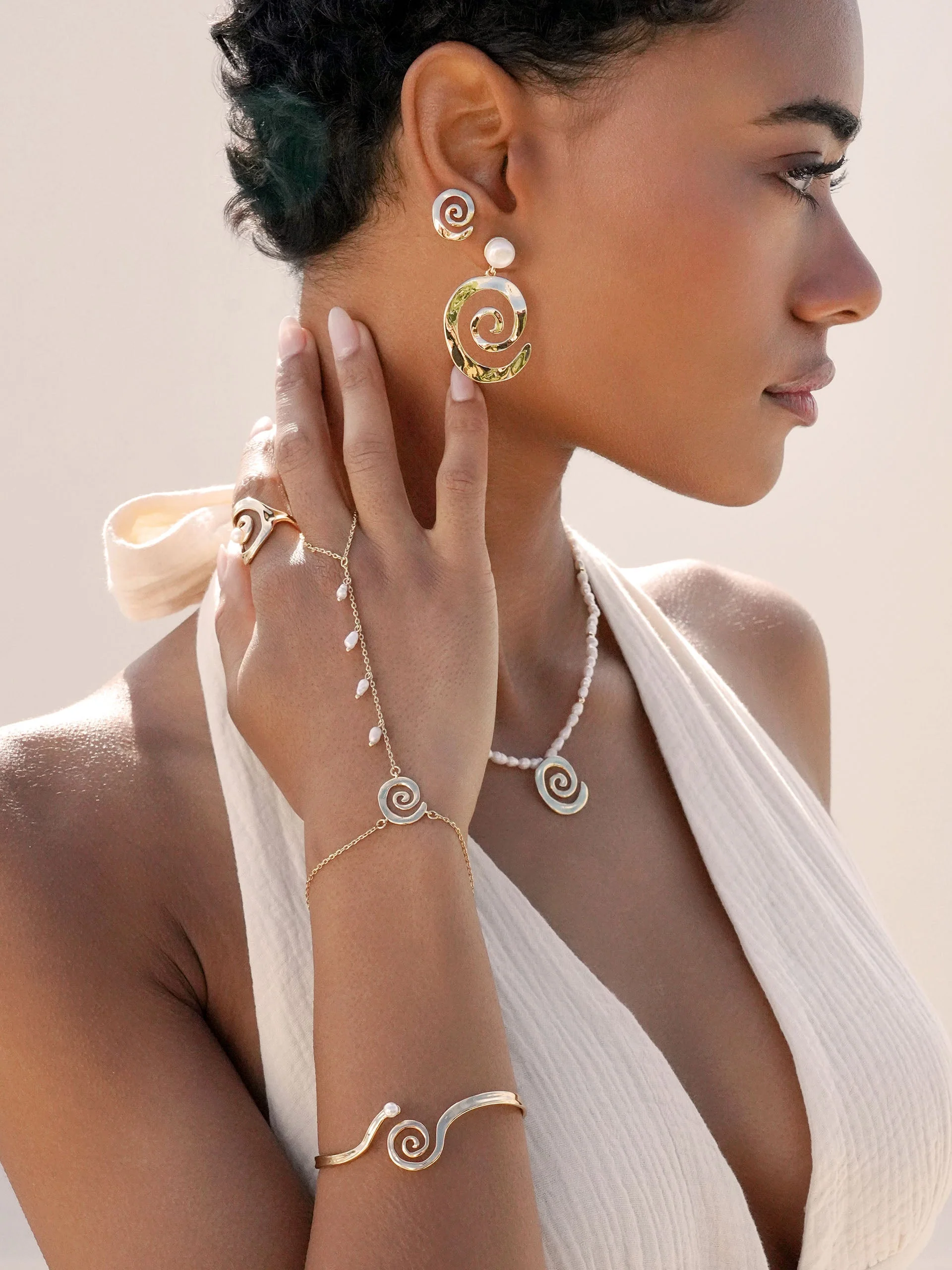 Aura Swirl Studs - Image 8