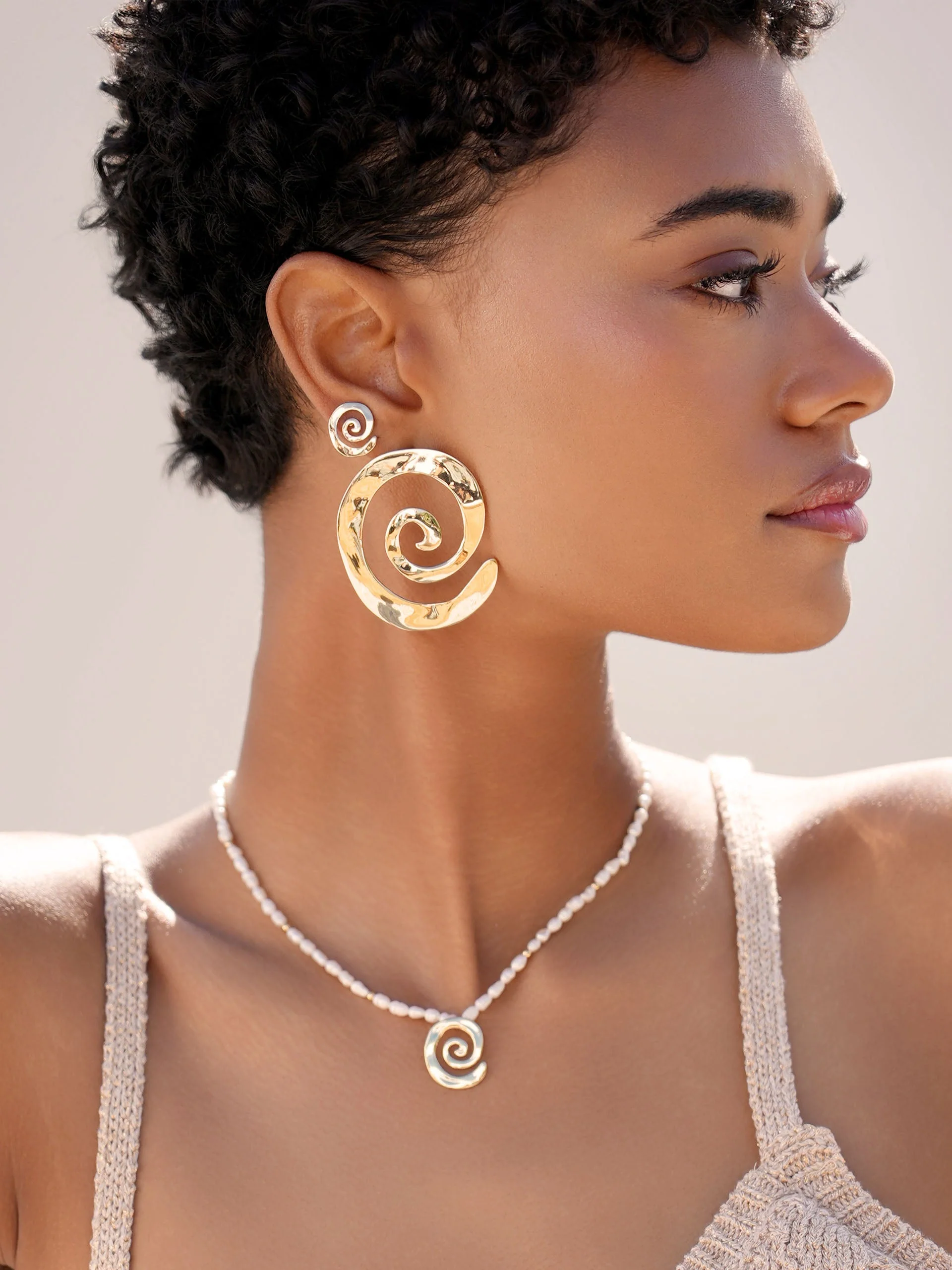 Aura Swirl Studs - Image 9
