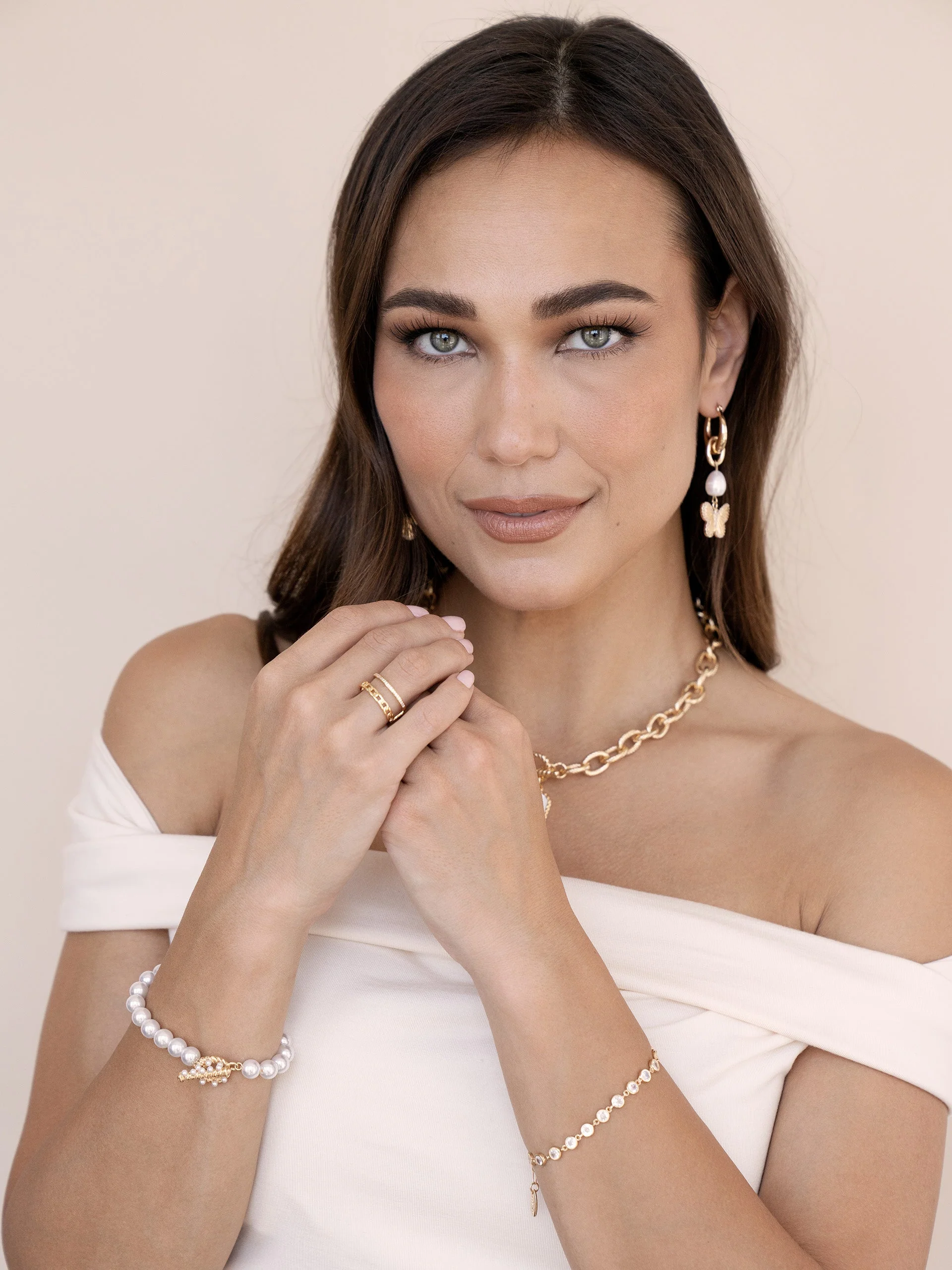 Everyday Crystal Link Bracelet - Image 3