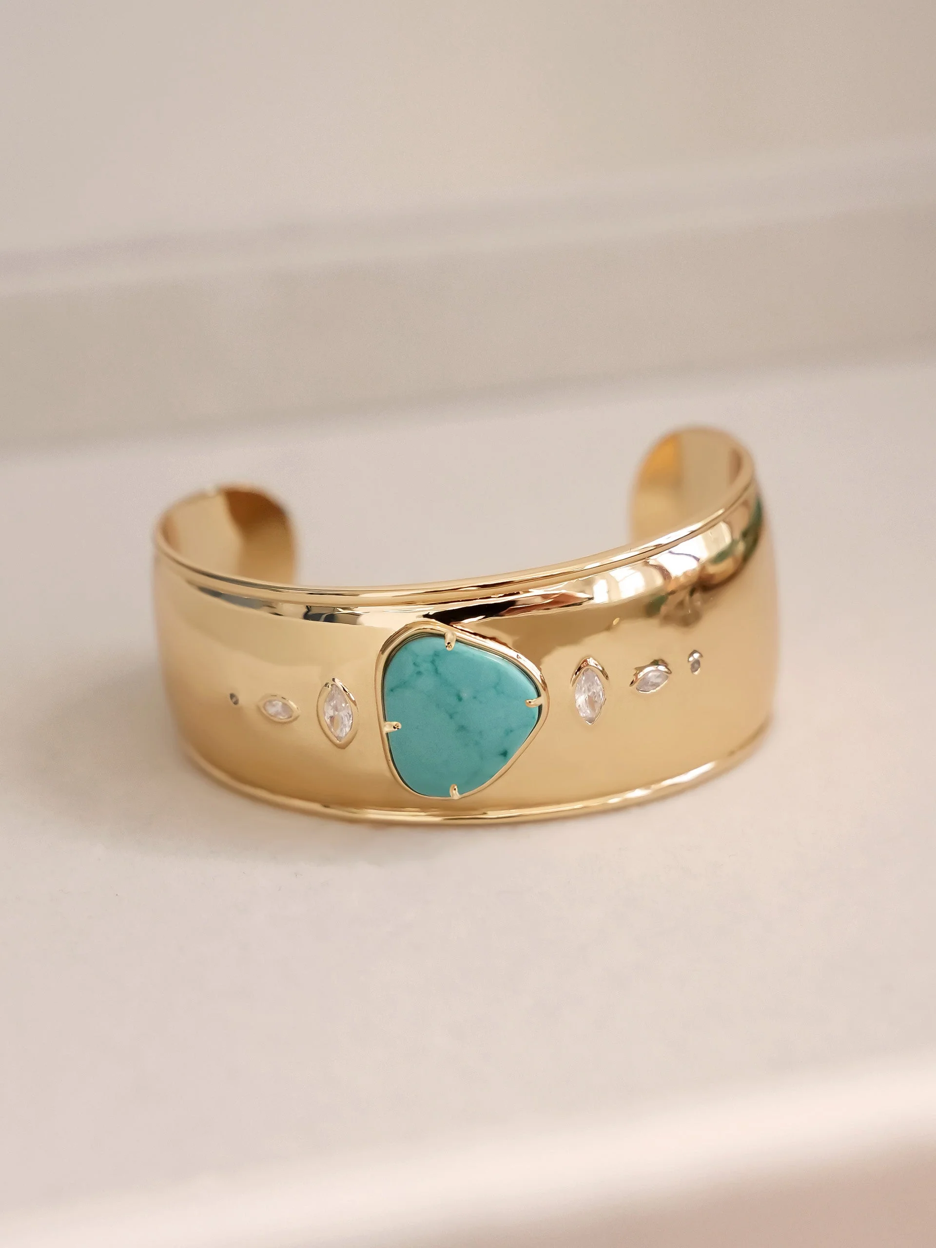 Turquoise Solstice Thick Cuff - Image 4