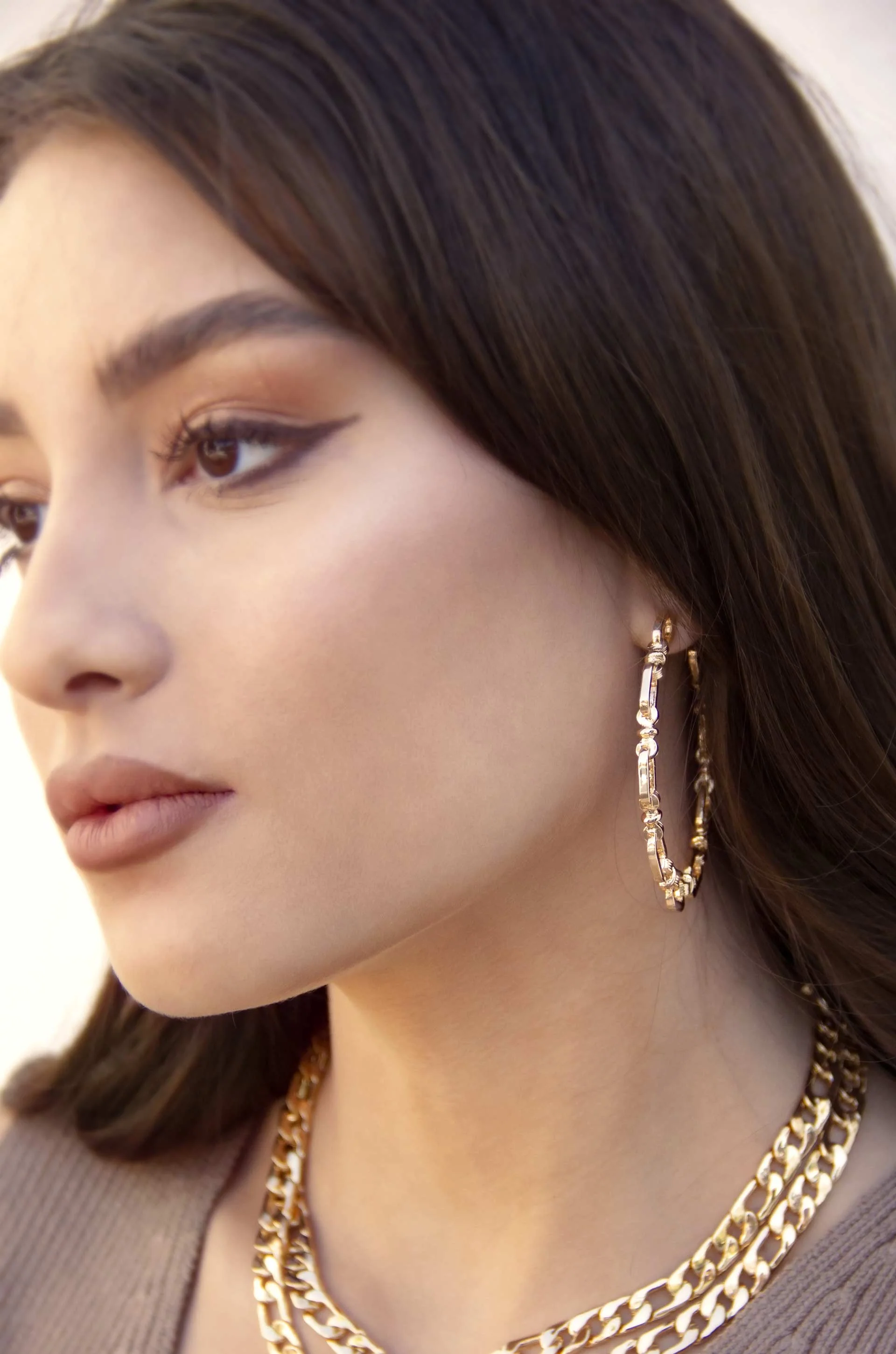 Geometry Hoop Earrings - Image 4