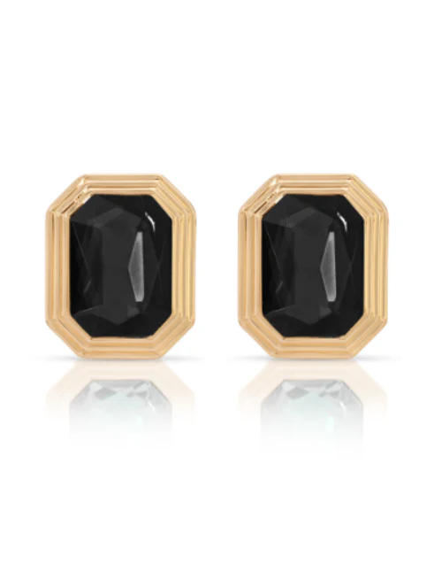 Emerald Deco Earrings - Image 9