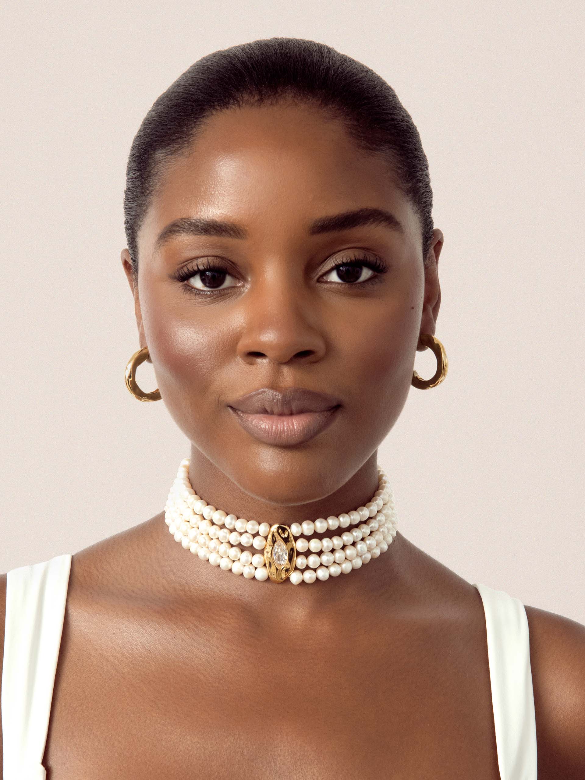 Freshwater Pearl Luxe Choker - Image 4