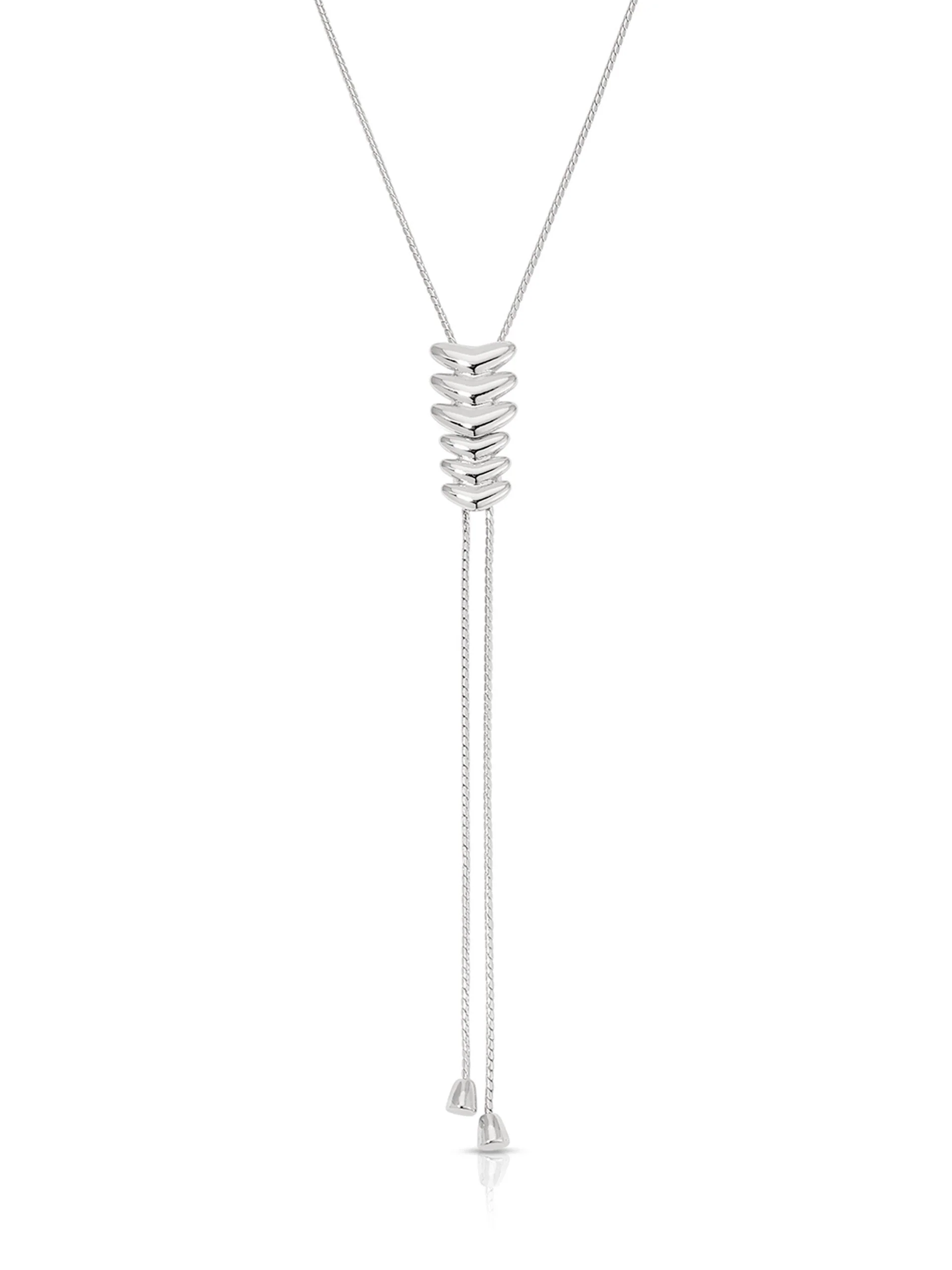 Metal Moderna Bolo Necklace - Image 10