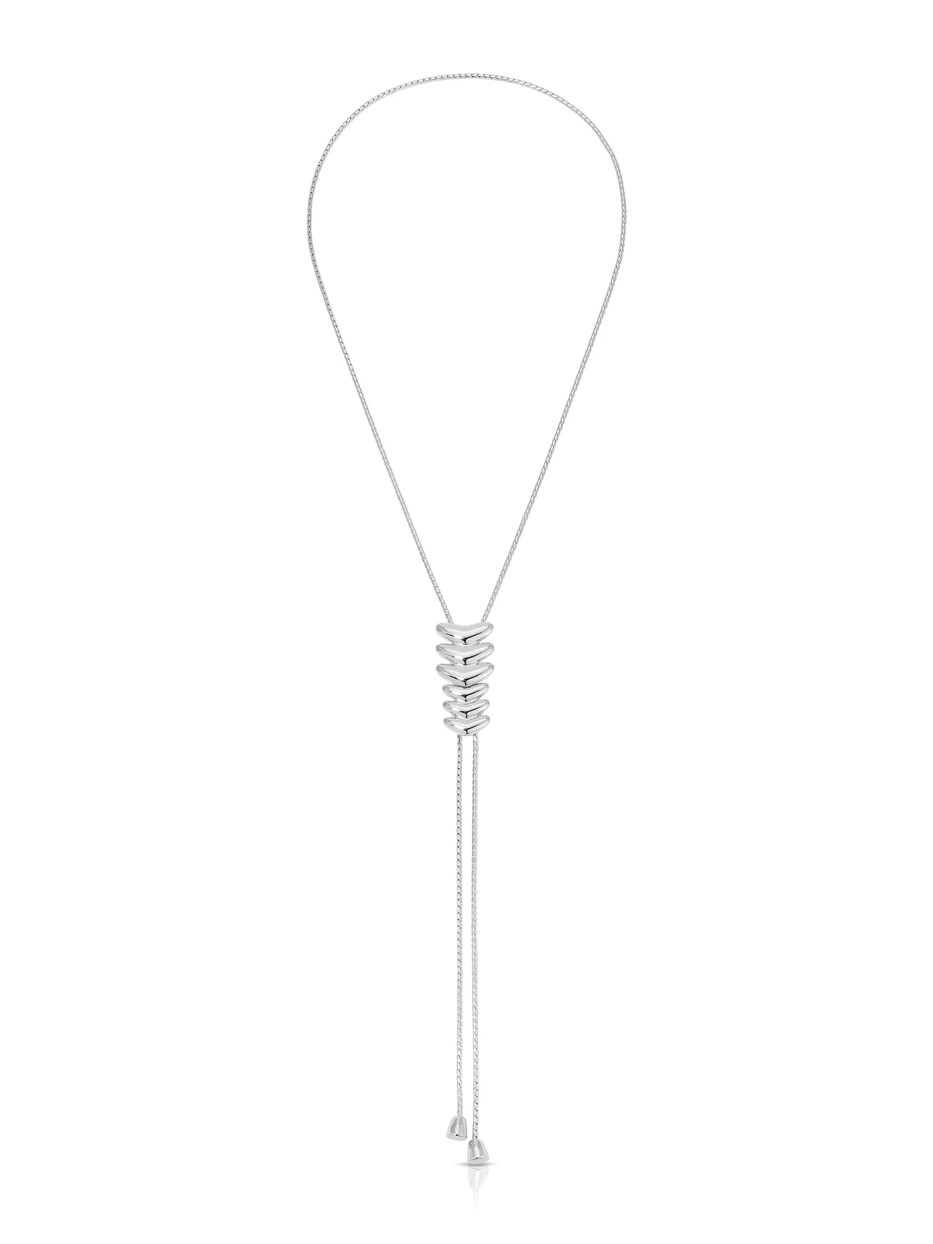 Metal Moderna Bolo Necklace - Image 6
