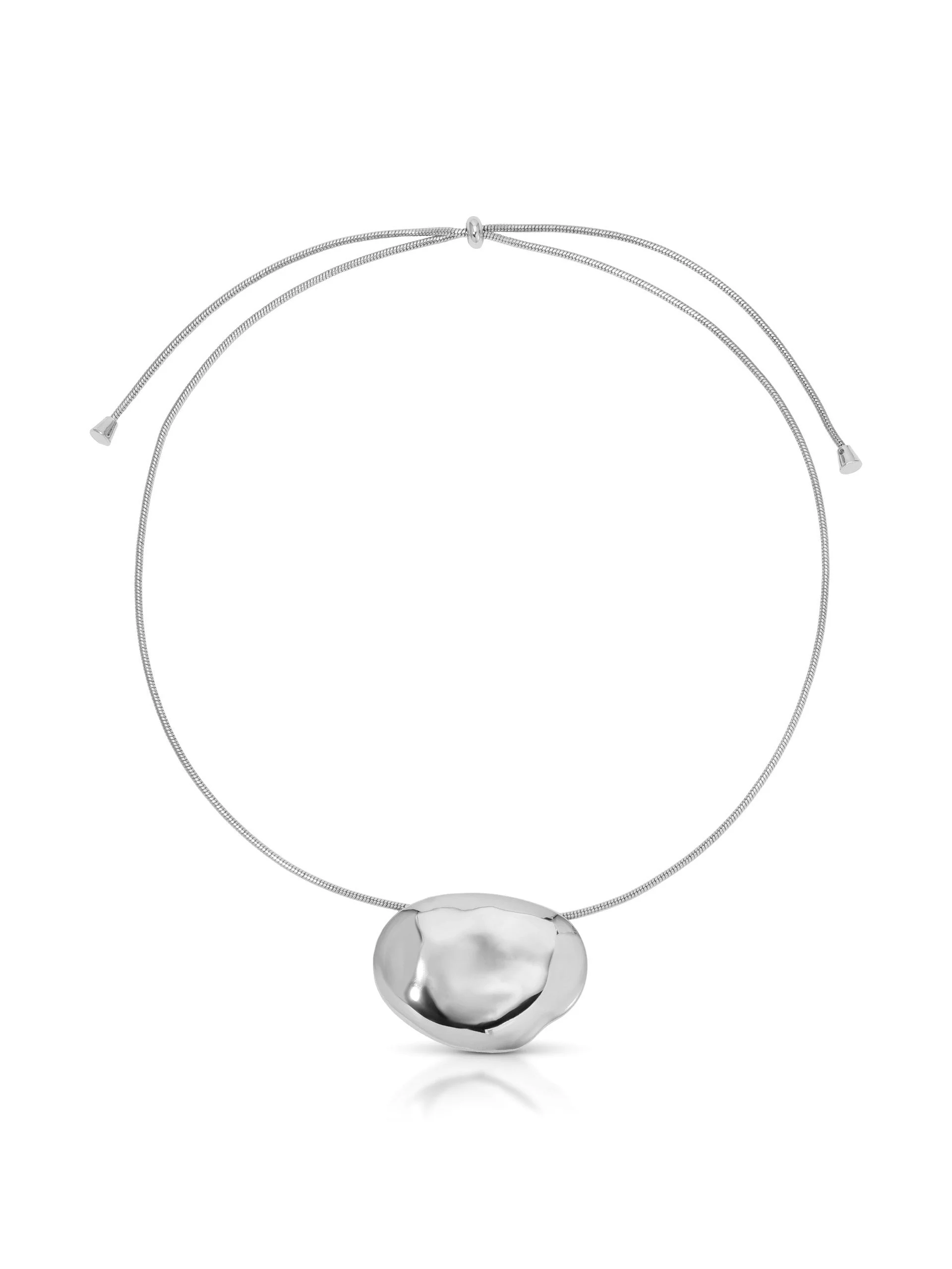 Molten Metal Pendant Necklace - Image 7