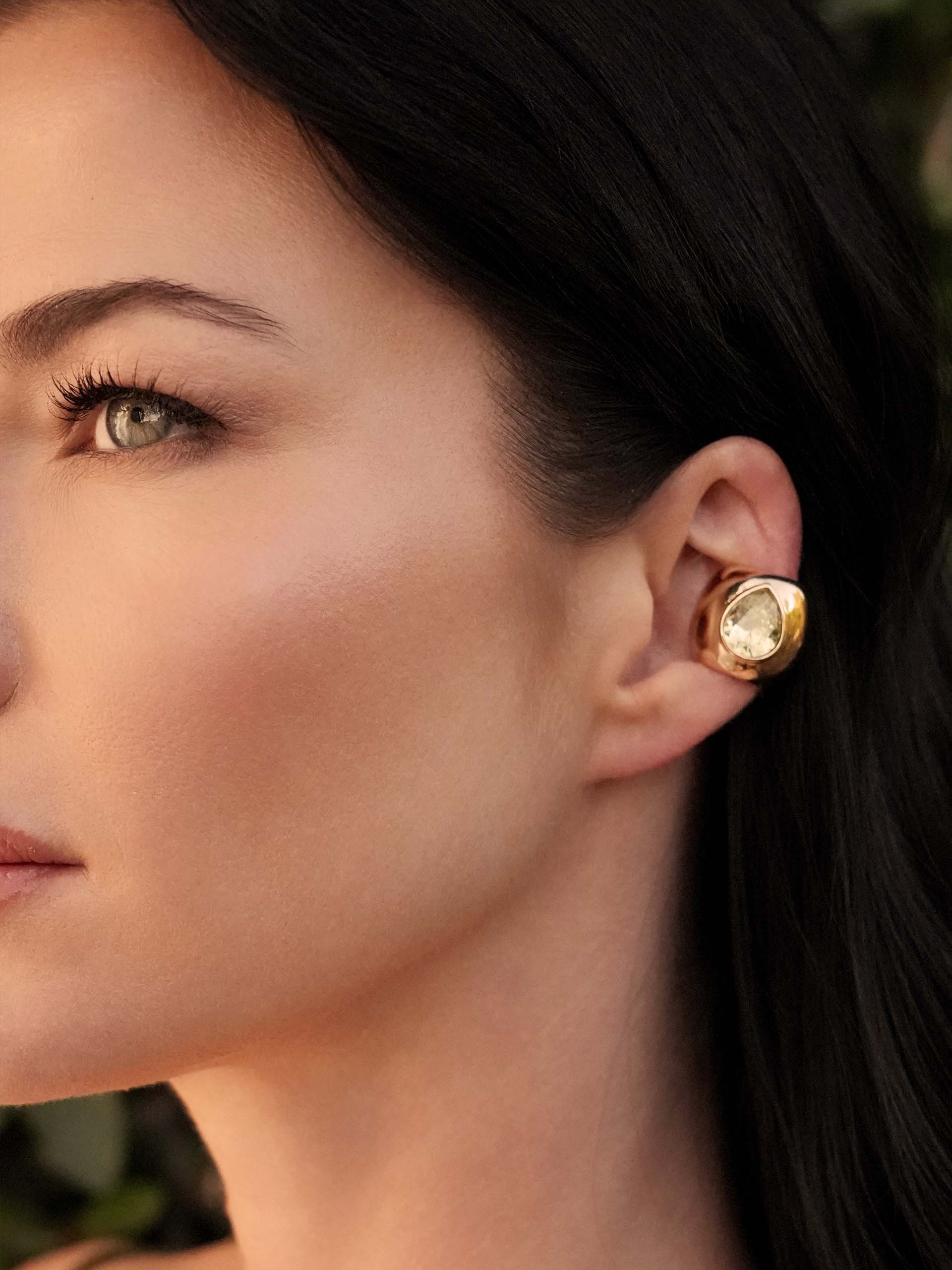 Bold Crystal Ear Cuff - Image 4