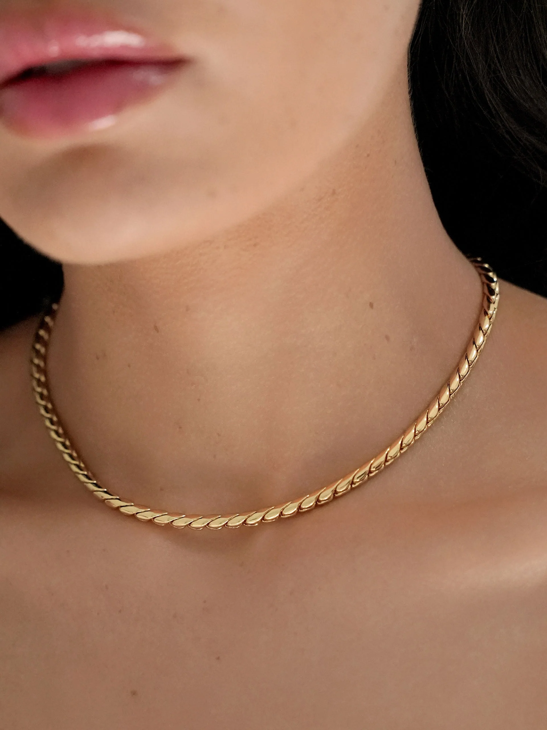 Classic Rope Chain Necklace - Image 2