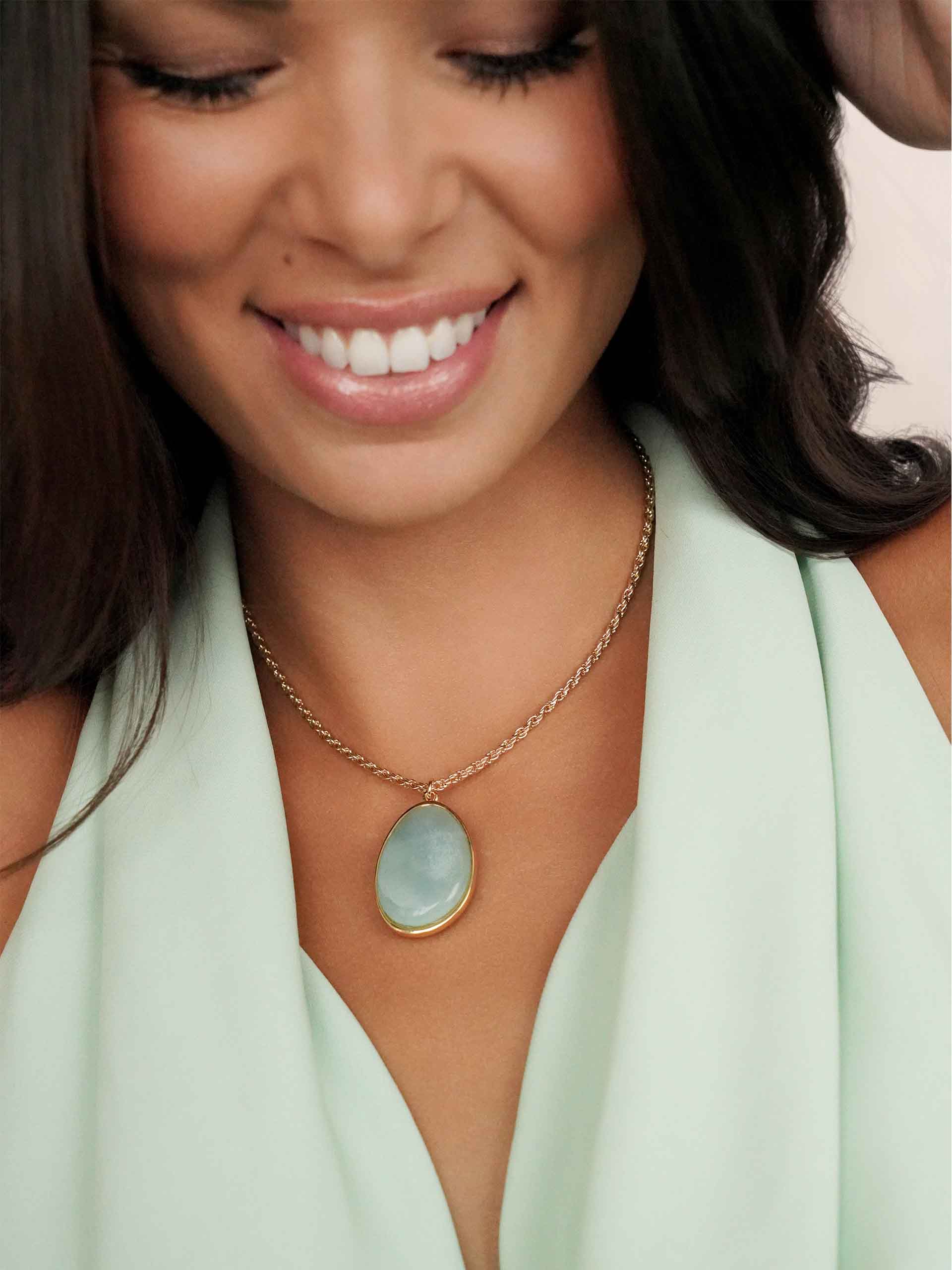 Amazonite Pendant Necklace - Image 4