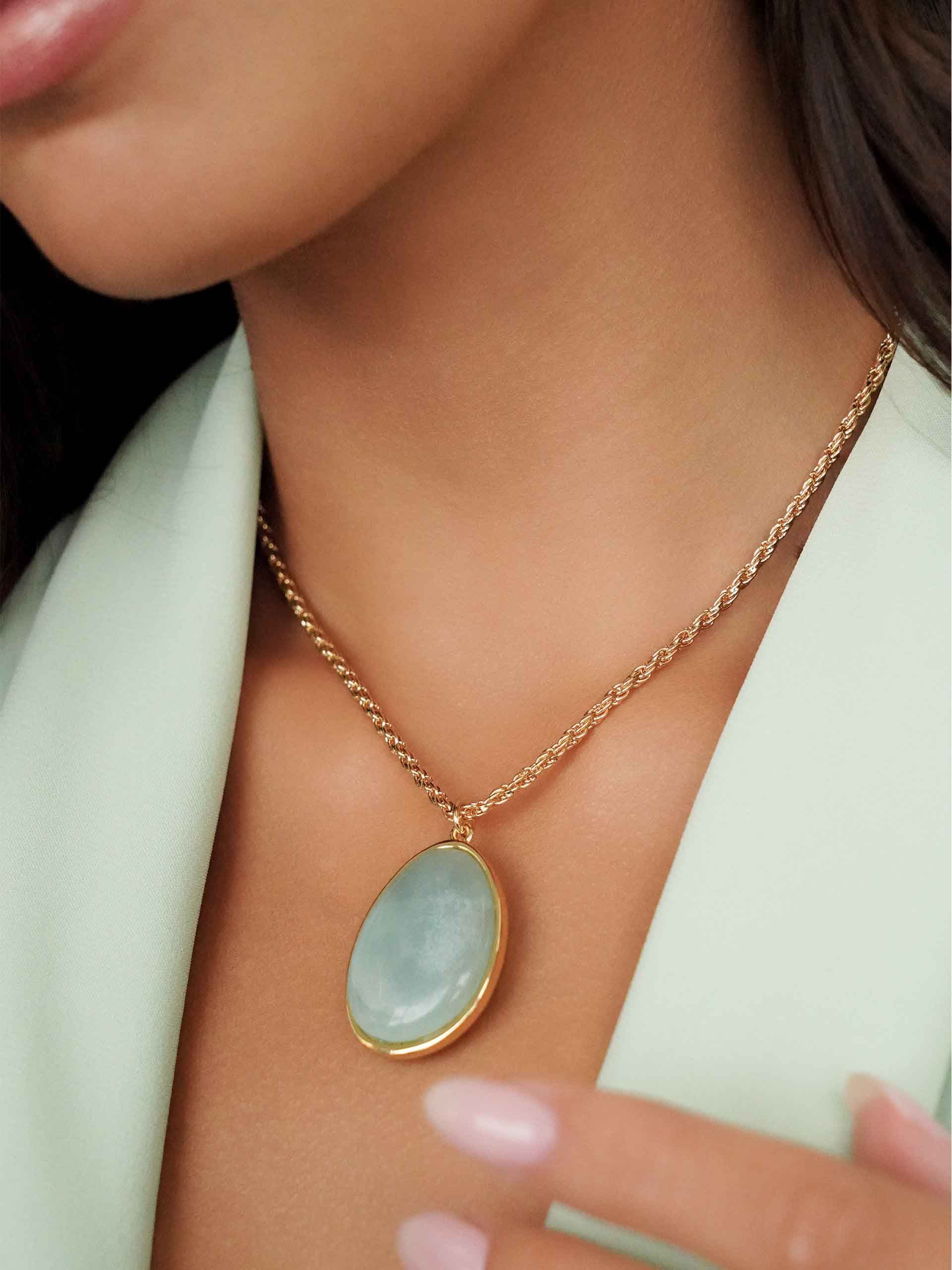 Amazonite Pendant Necklace - Image 6