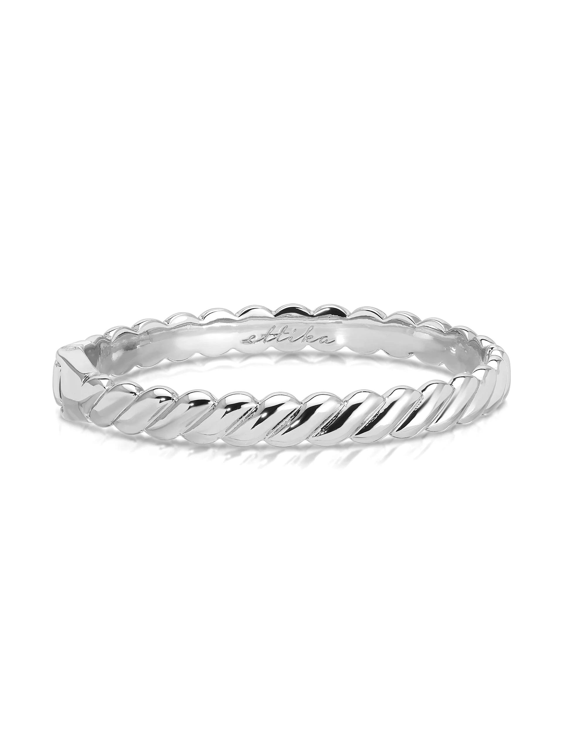 Twisted Stacking Bangle - Image 5