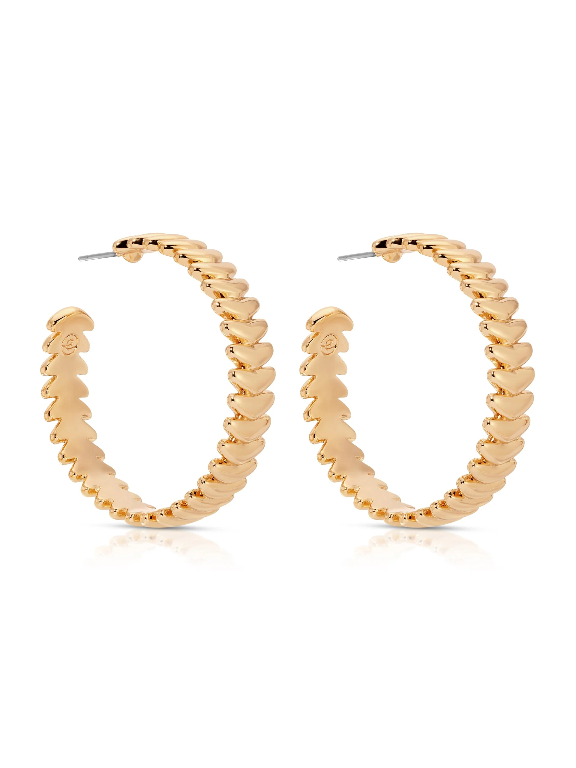 Large Metal Moderna Hoops - Image 6