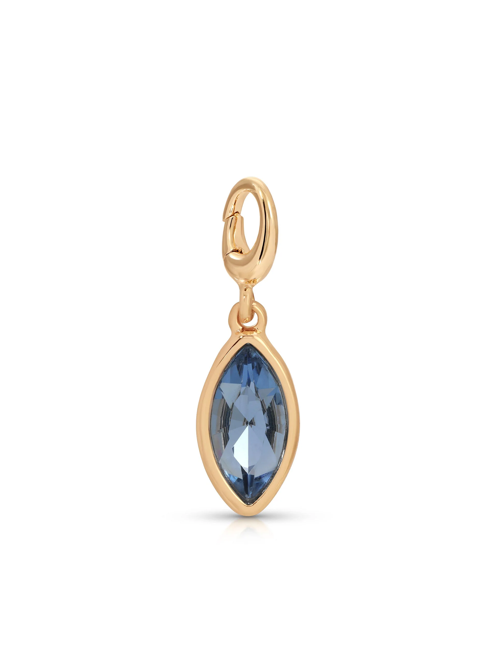 Sapphire Crystal Charm