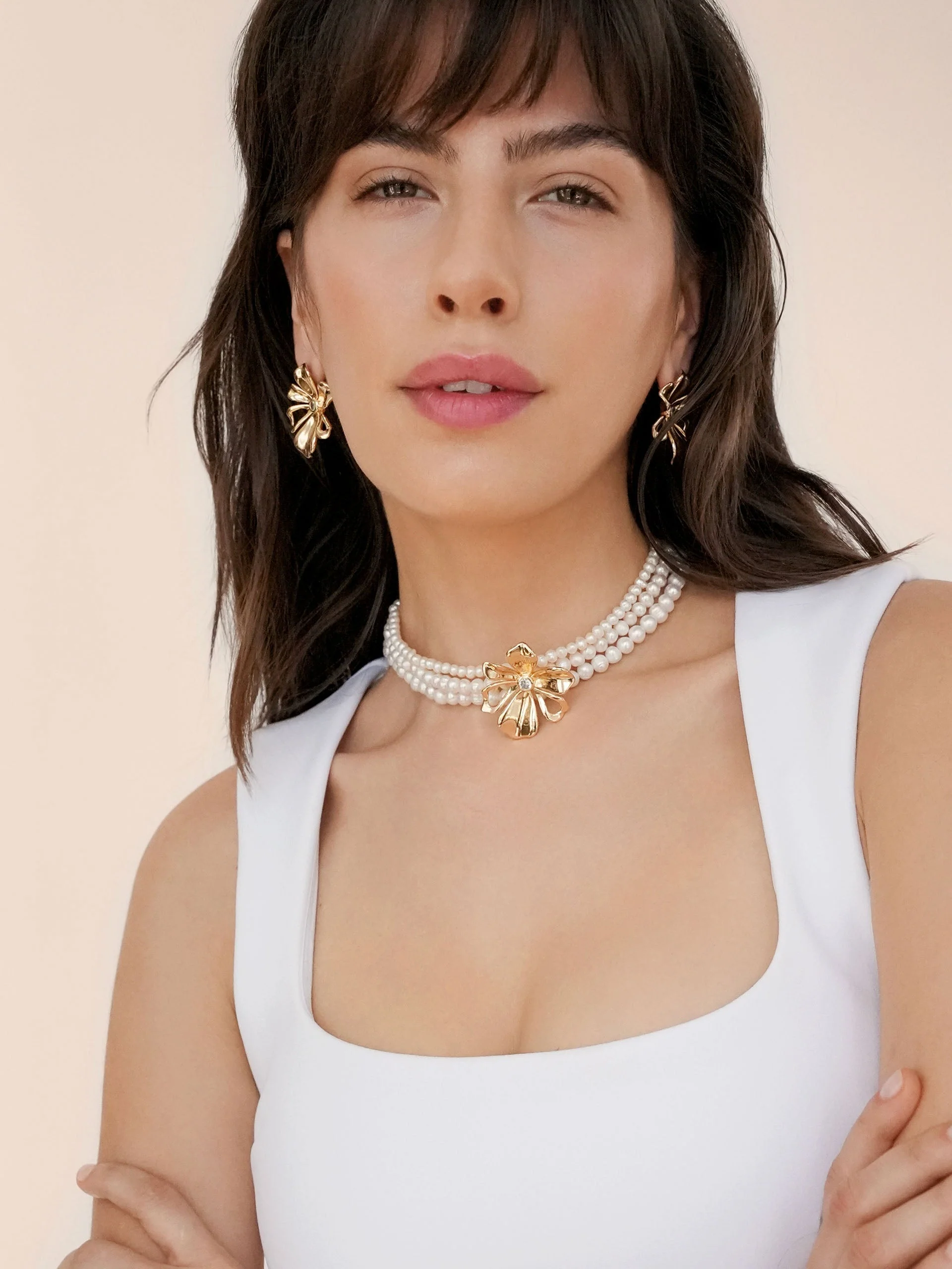 Pearl Petals Choker - Image 5