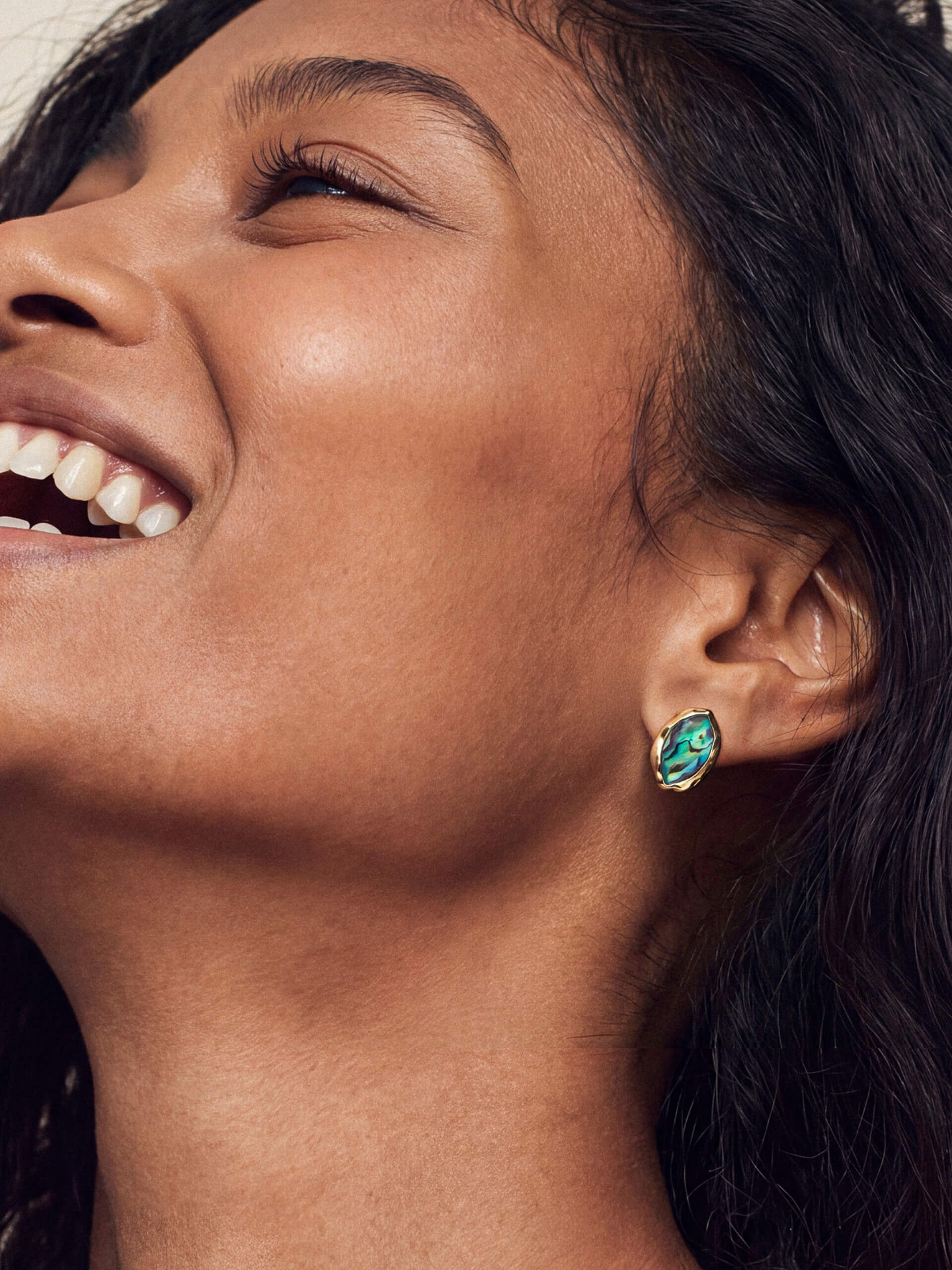 Abalone Luxe Mini Studs - Image 3