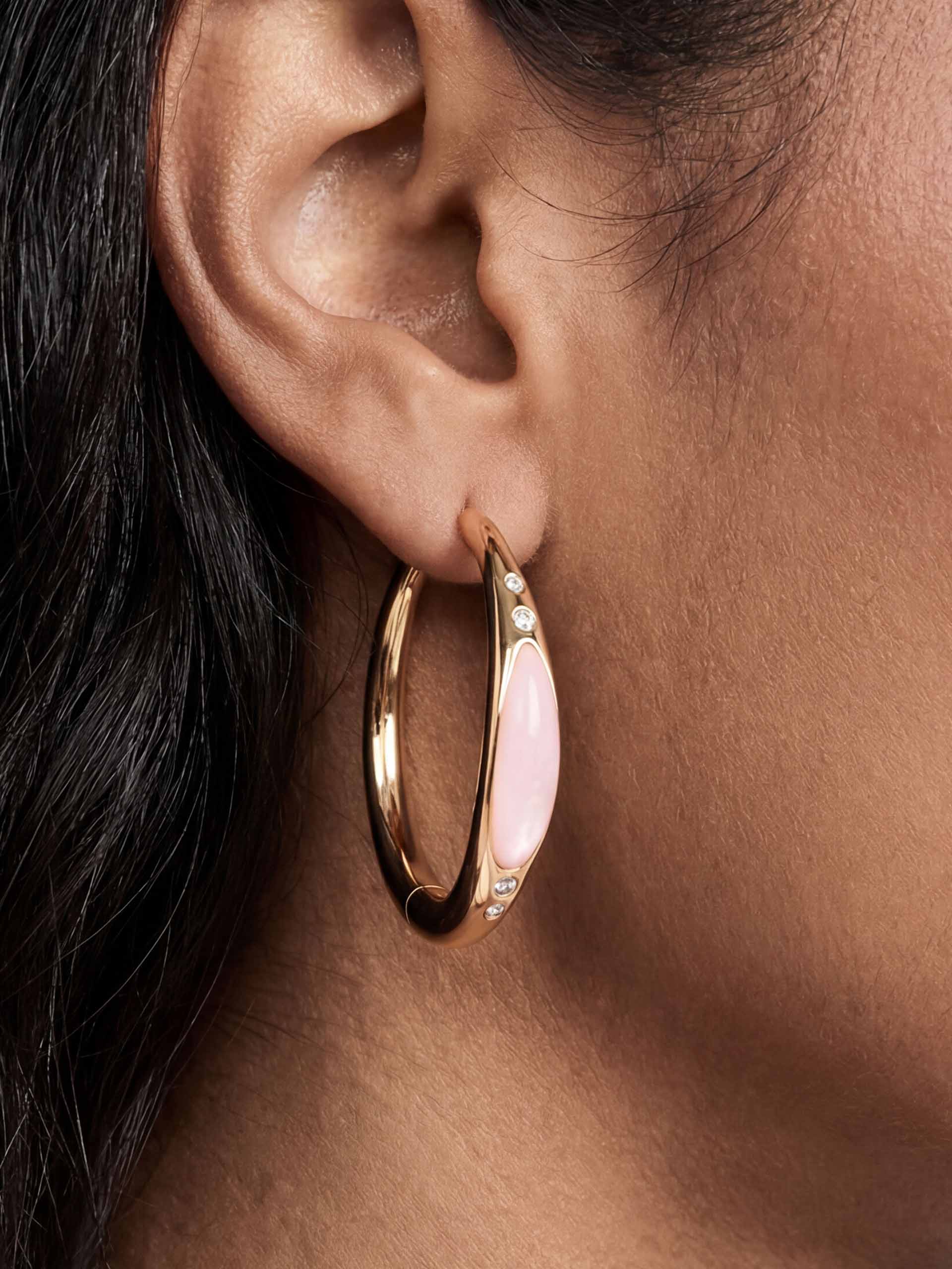 Rose Solstice Hoops - Image 2