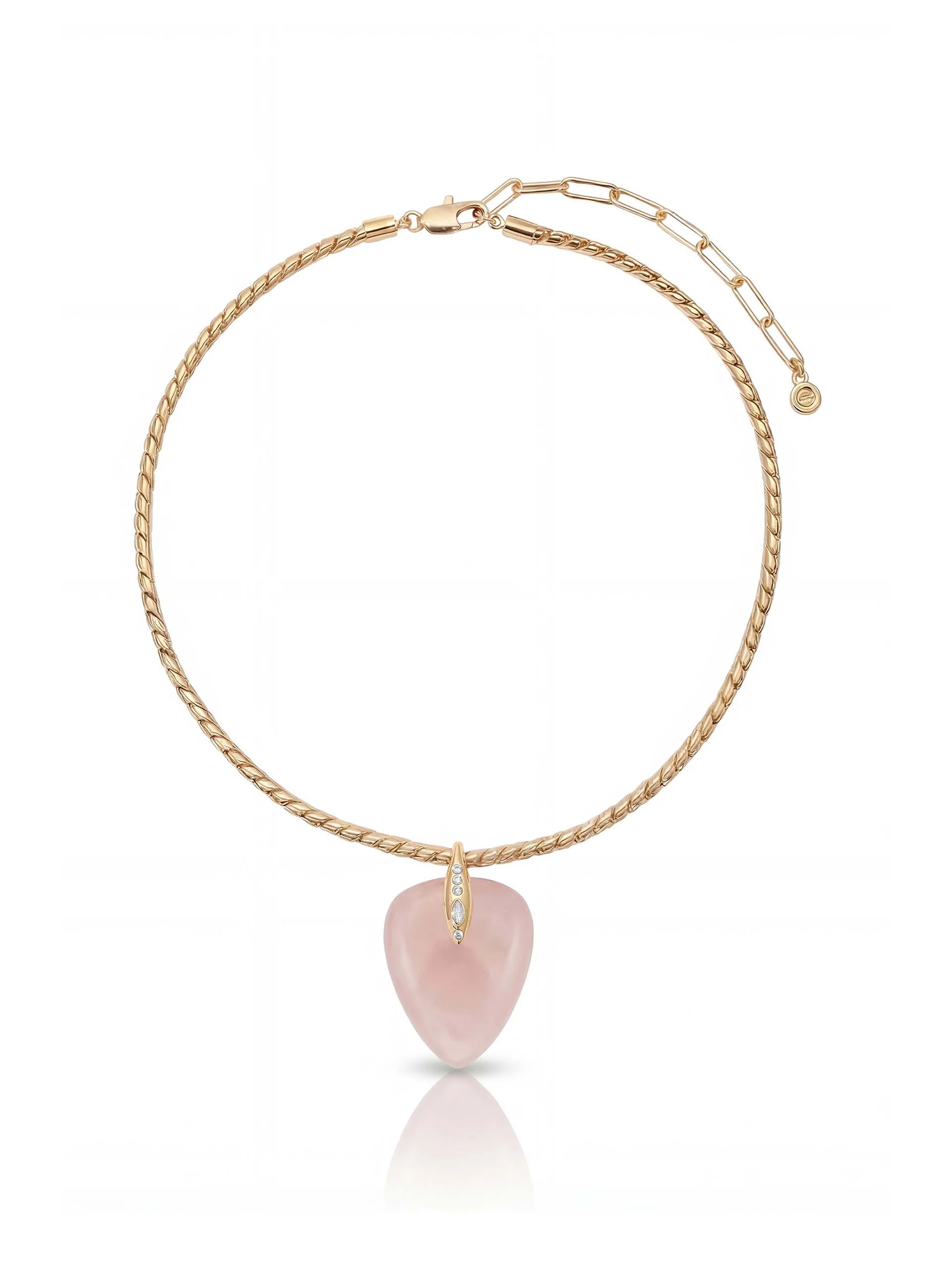 Rose Solstice Pendant Choker - Image 3