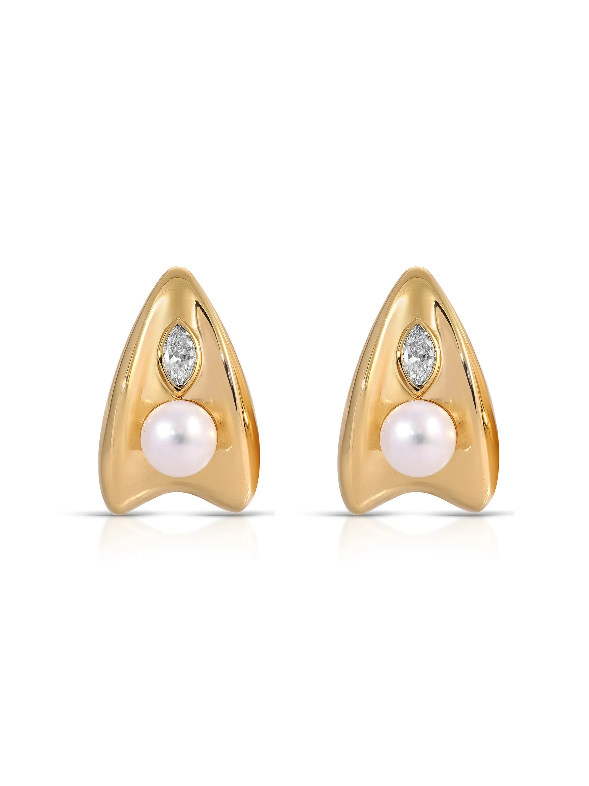 Soft Curve Earrings - Image 3