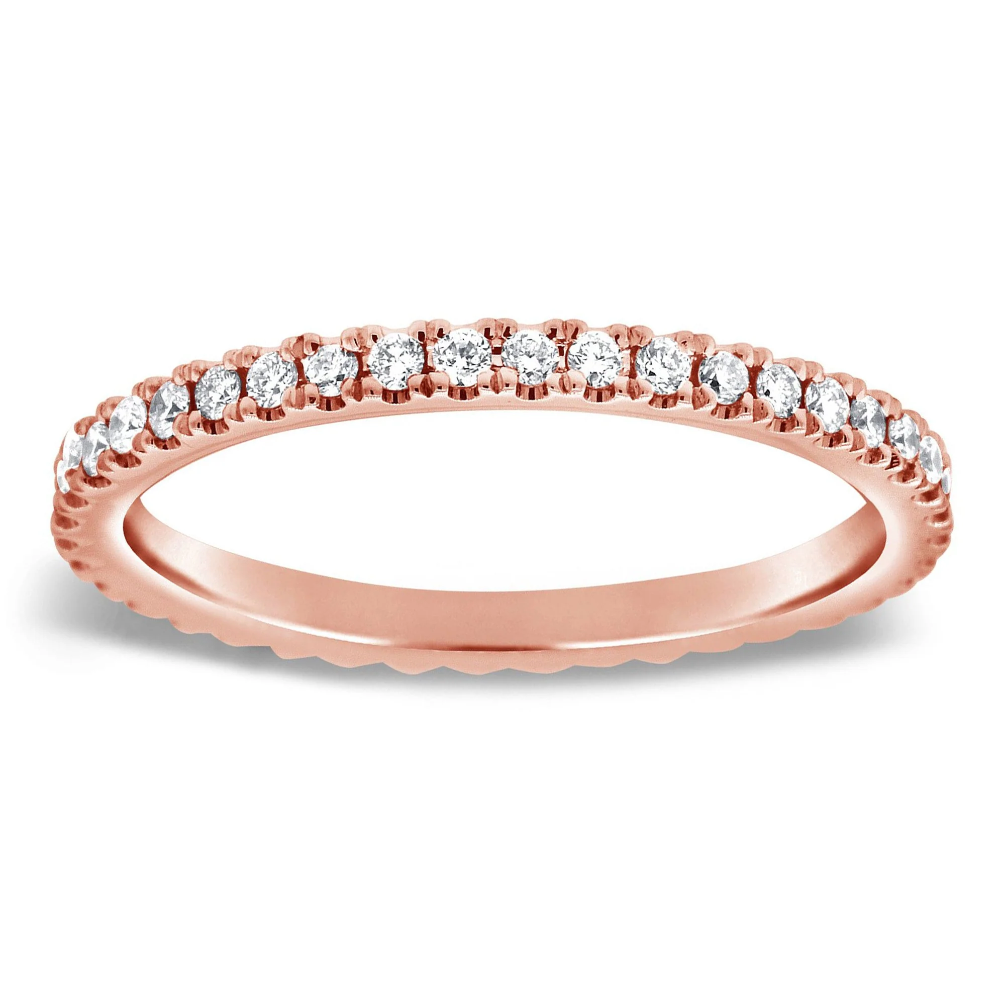 Pave Diamond Eternity Band - Image 4