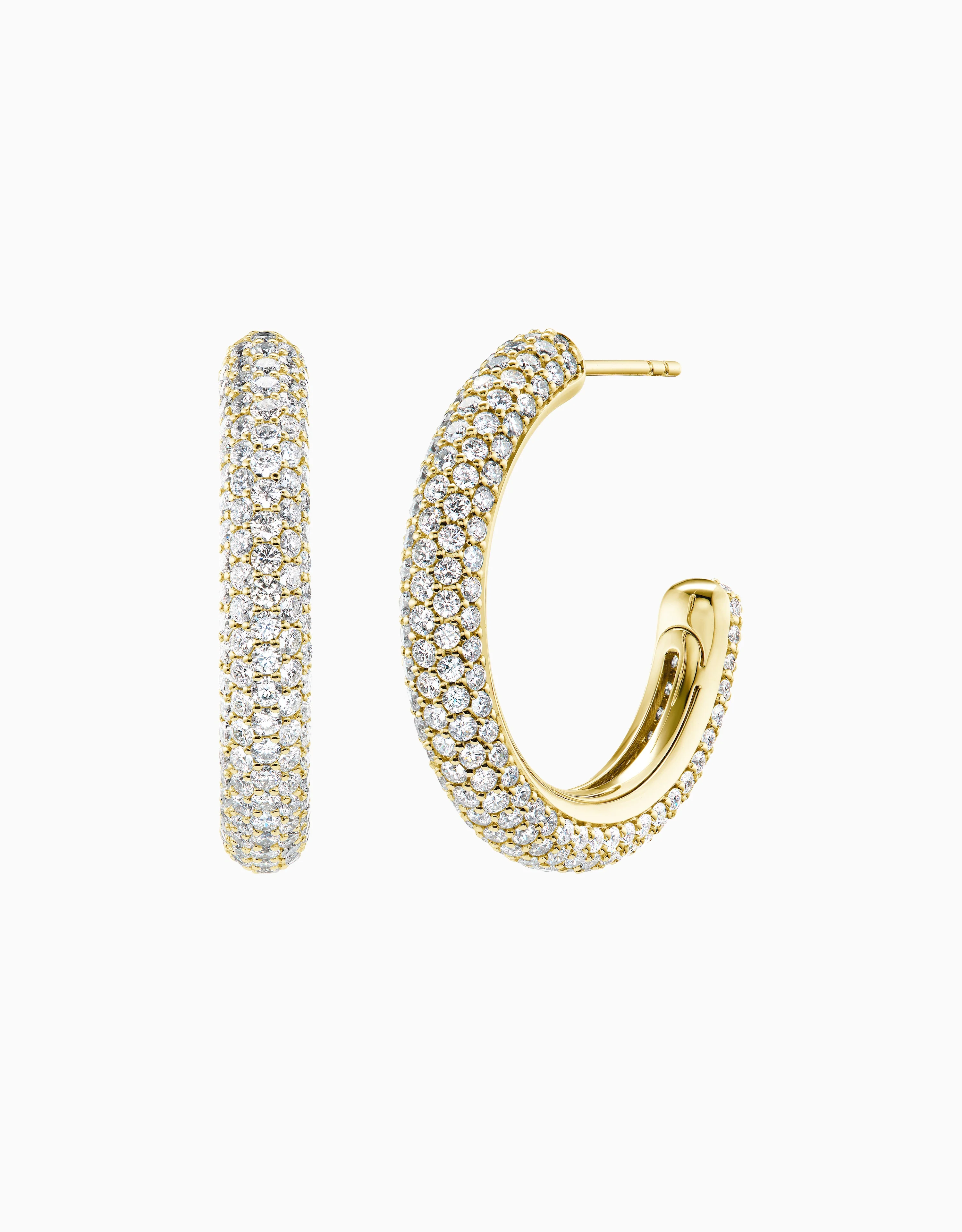 Diamond Puffy Hoop - Image 3